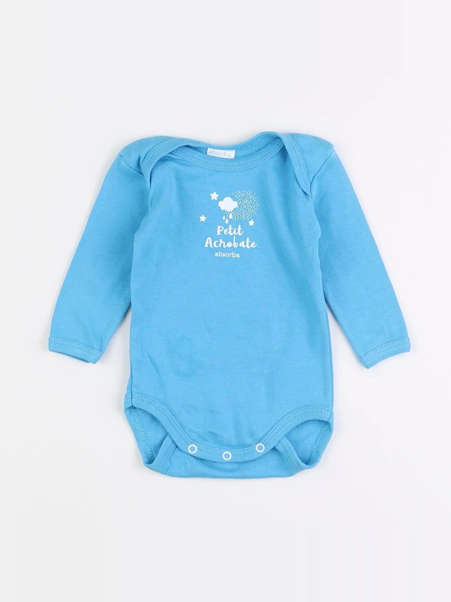 Absorba - body bleu - 3 mois