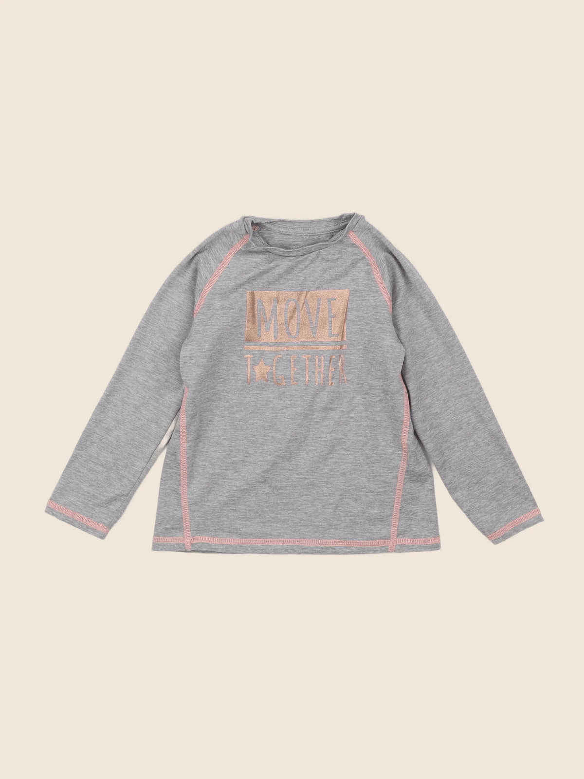 Vertbaudet - tee-shirt gris - 4 ans
