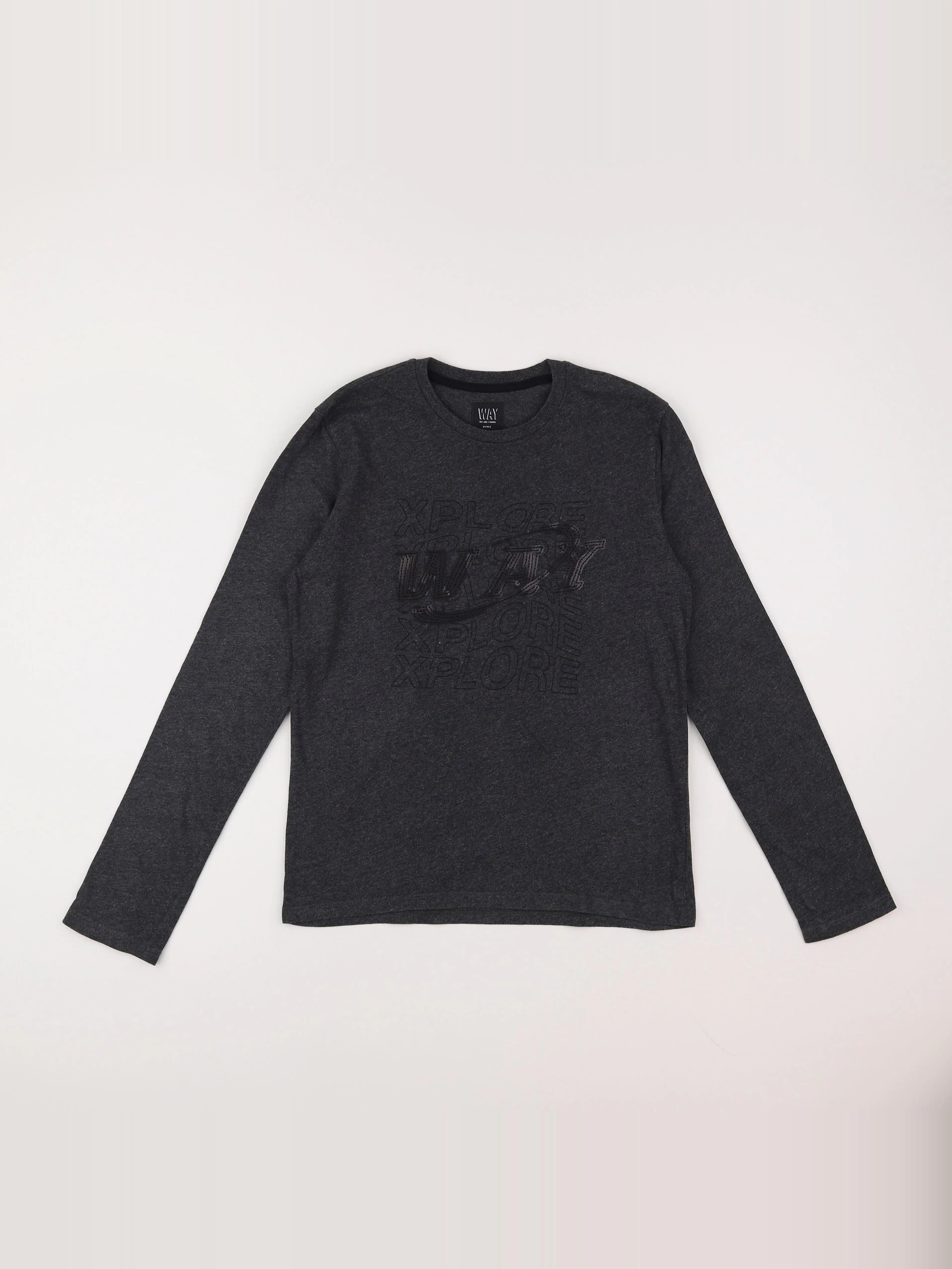 IKKS - tee-shirt gris - 12 ans