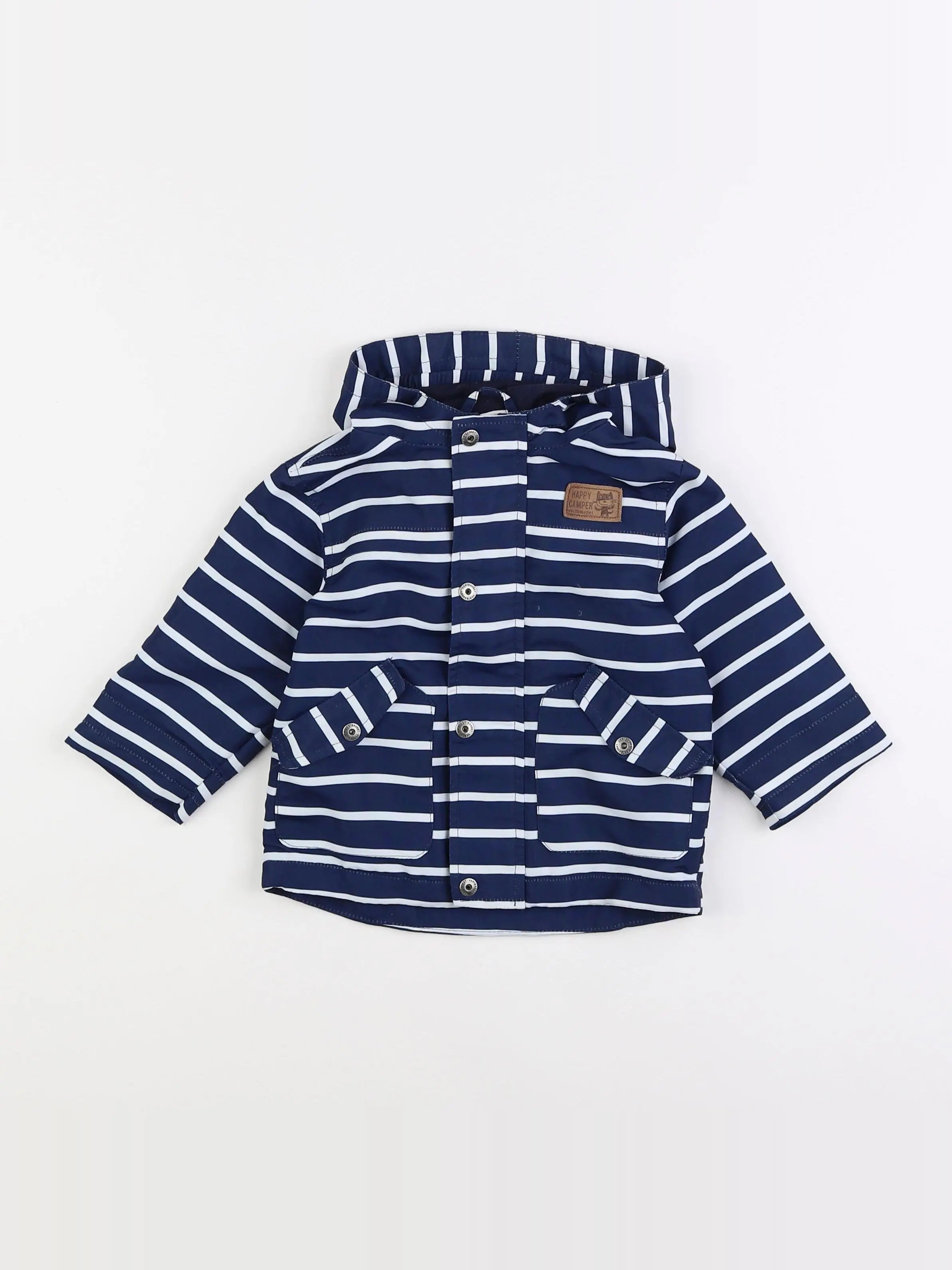 Vertbaudet - veste bleu - 12 mois