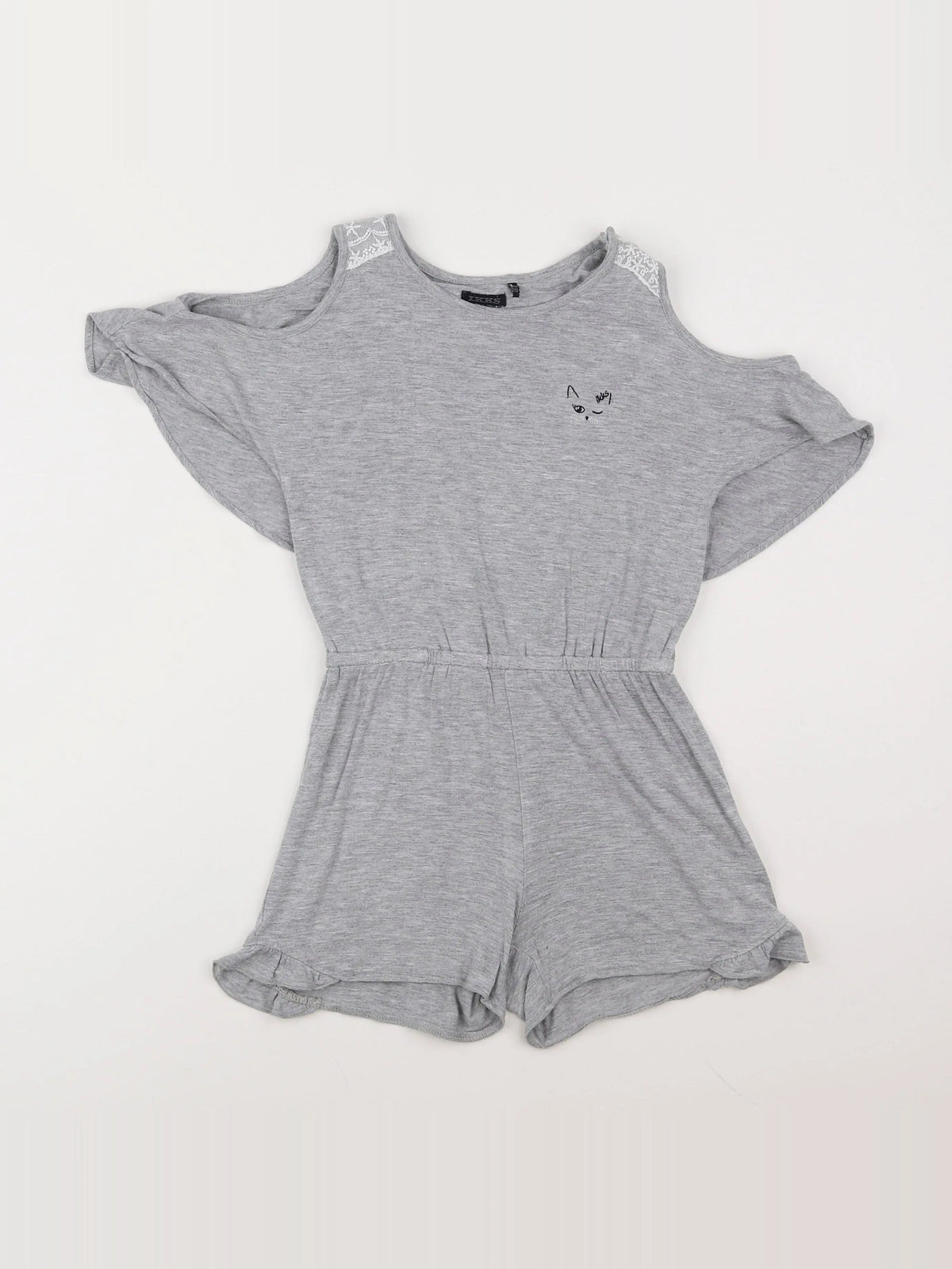 IKKS - combinaison gris - 8 ans