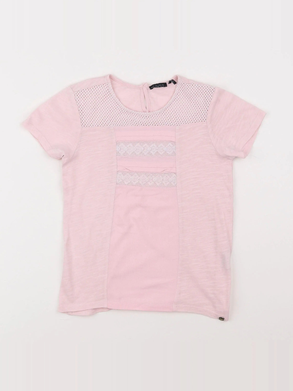 IKKS - tee-shirt rose - 6 ans