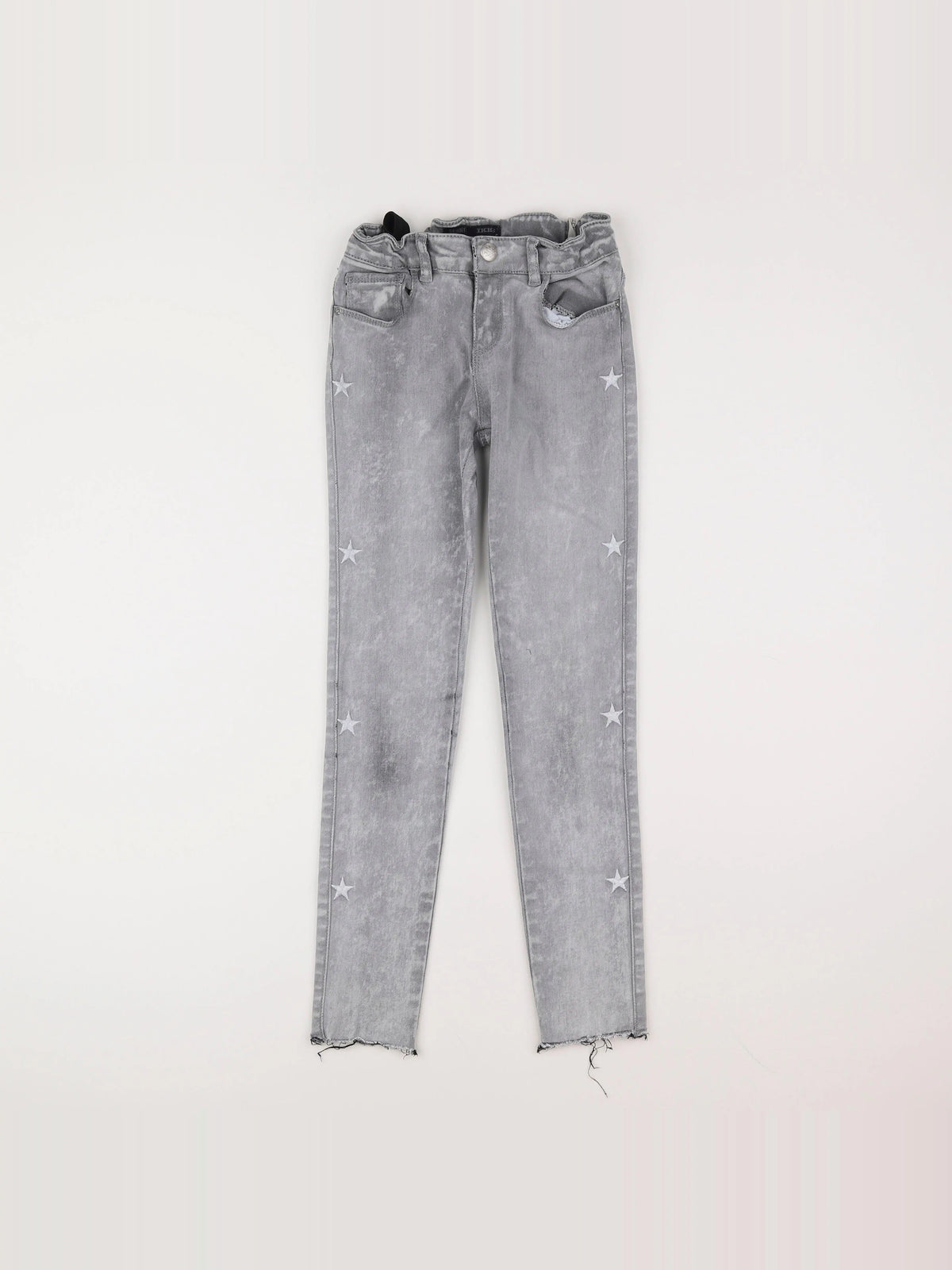 IKKS - jean gris - 10 ans