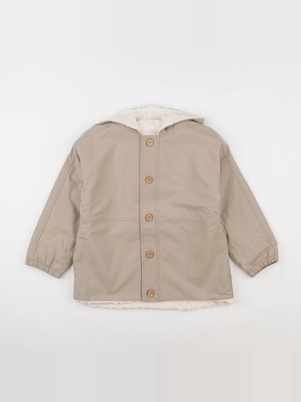 Play Up - manteau taupe - 14 ans