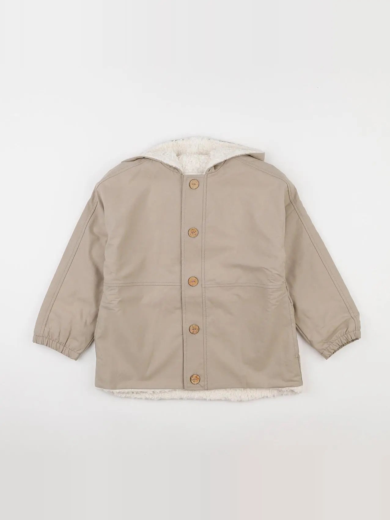 Play Up - manteau taupe - 14 ans