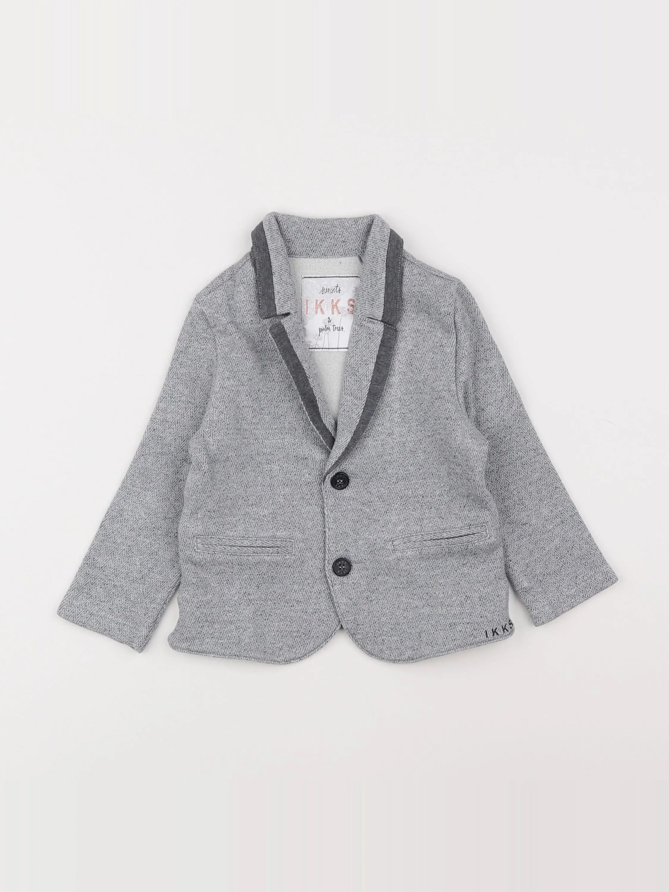IKKS - veste gris - 2 ans