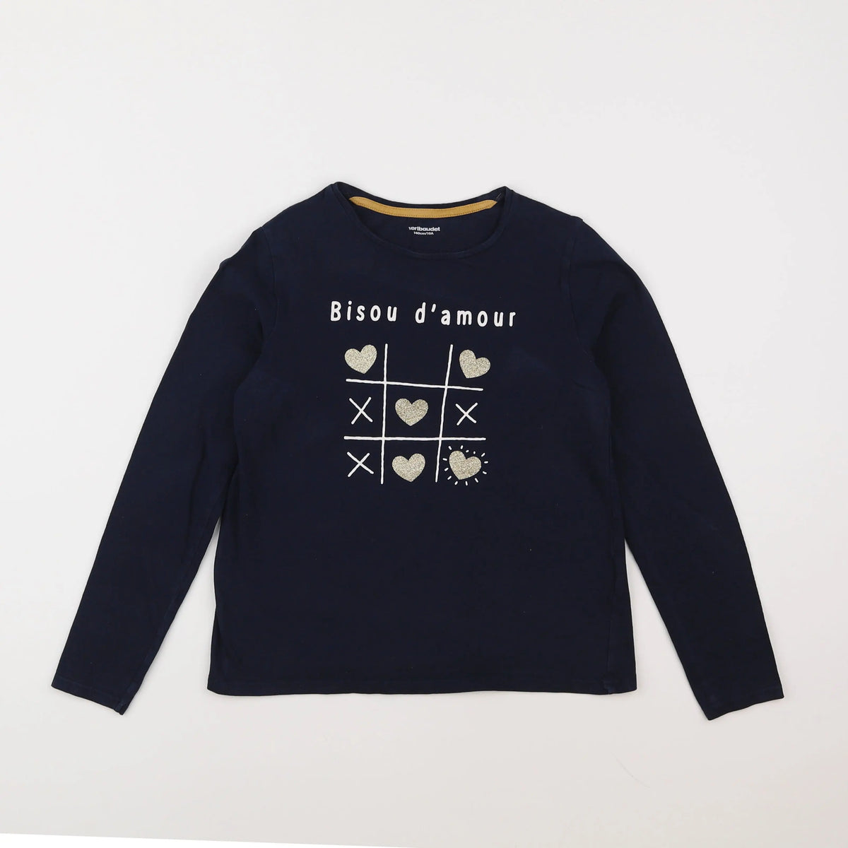 Vertbaudet - tee-shirt bleu - 10 ans