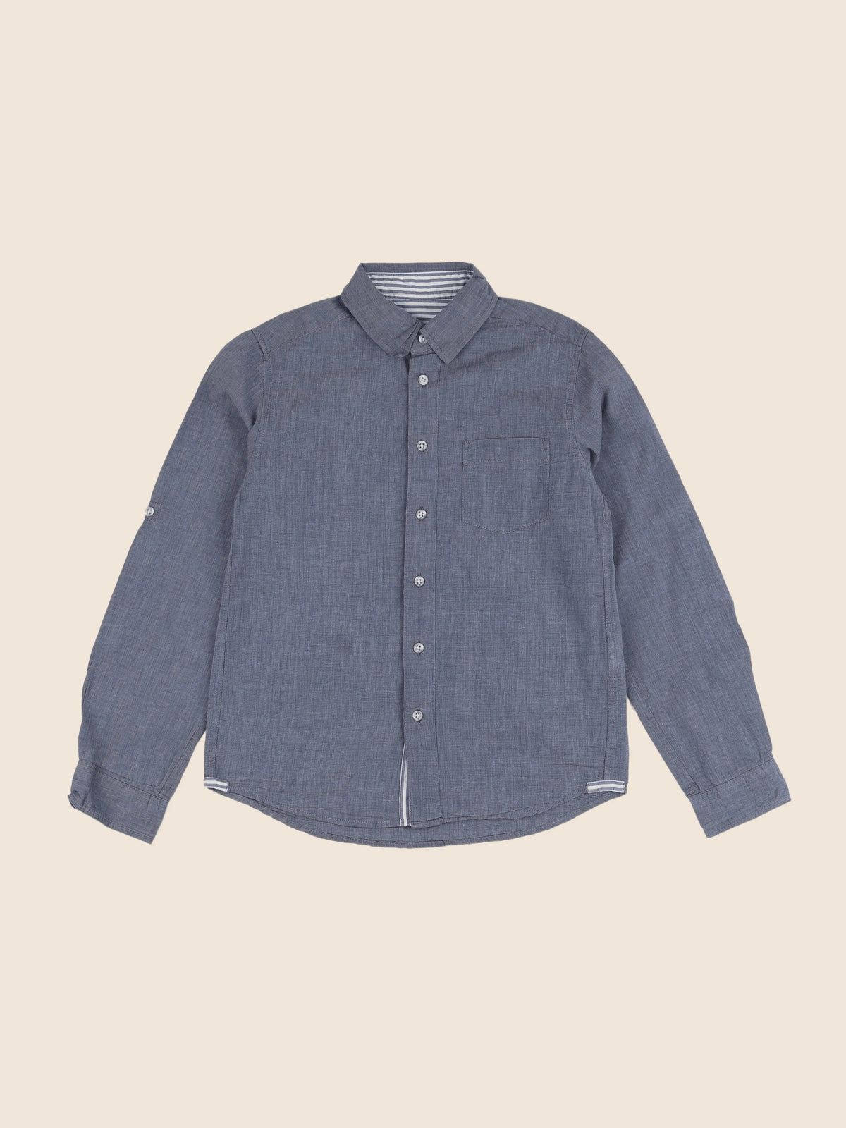 Cyrillus - chemise bleu - 10 ans