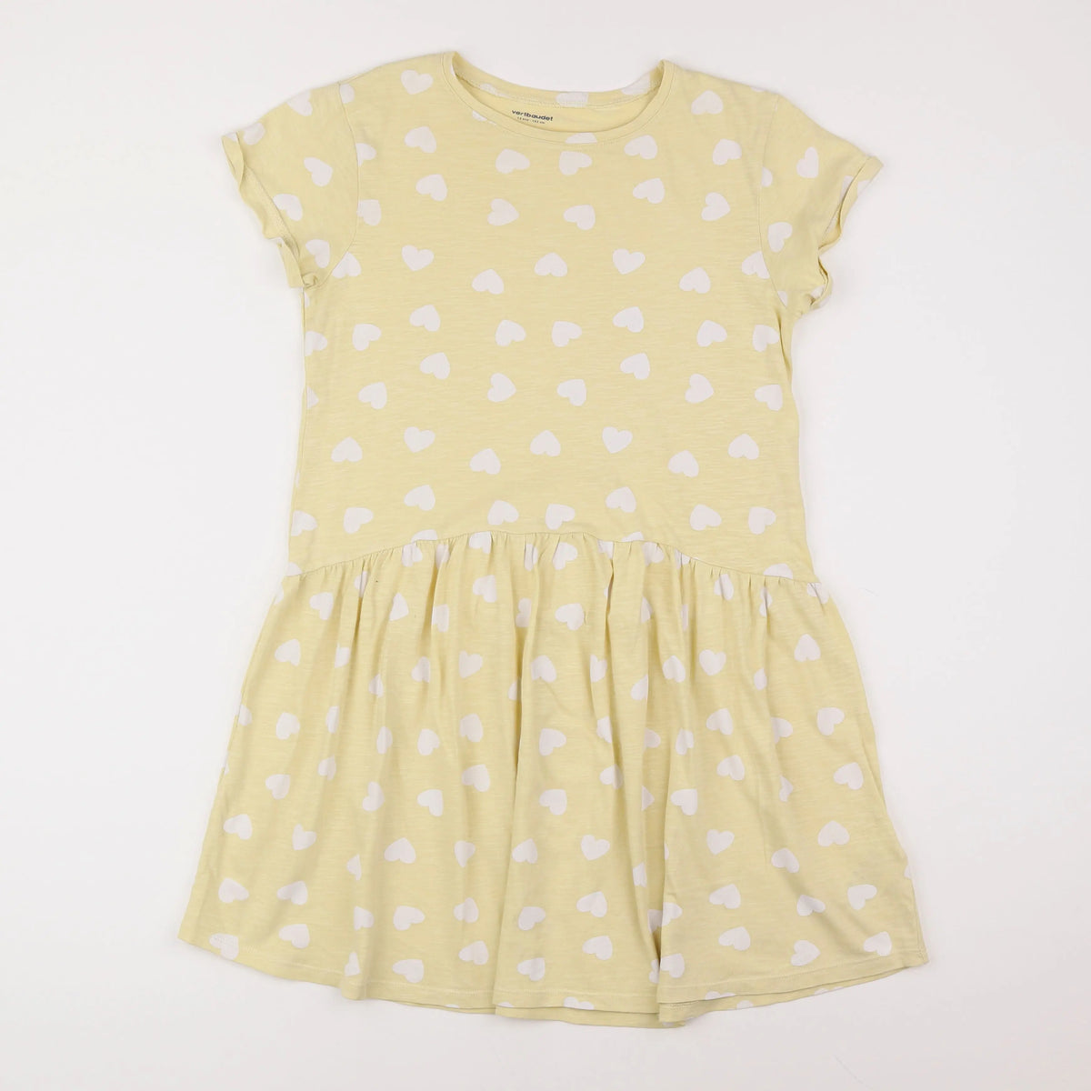 Vertbaudet - robe jaune - 12 ans
