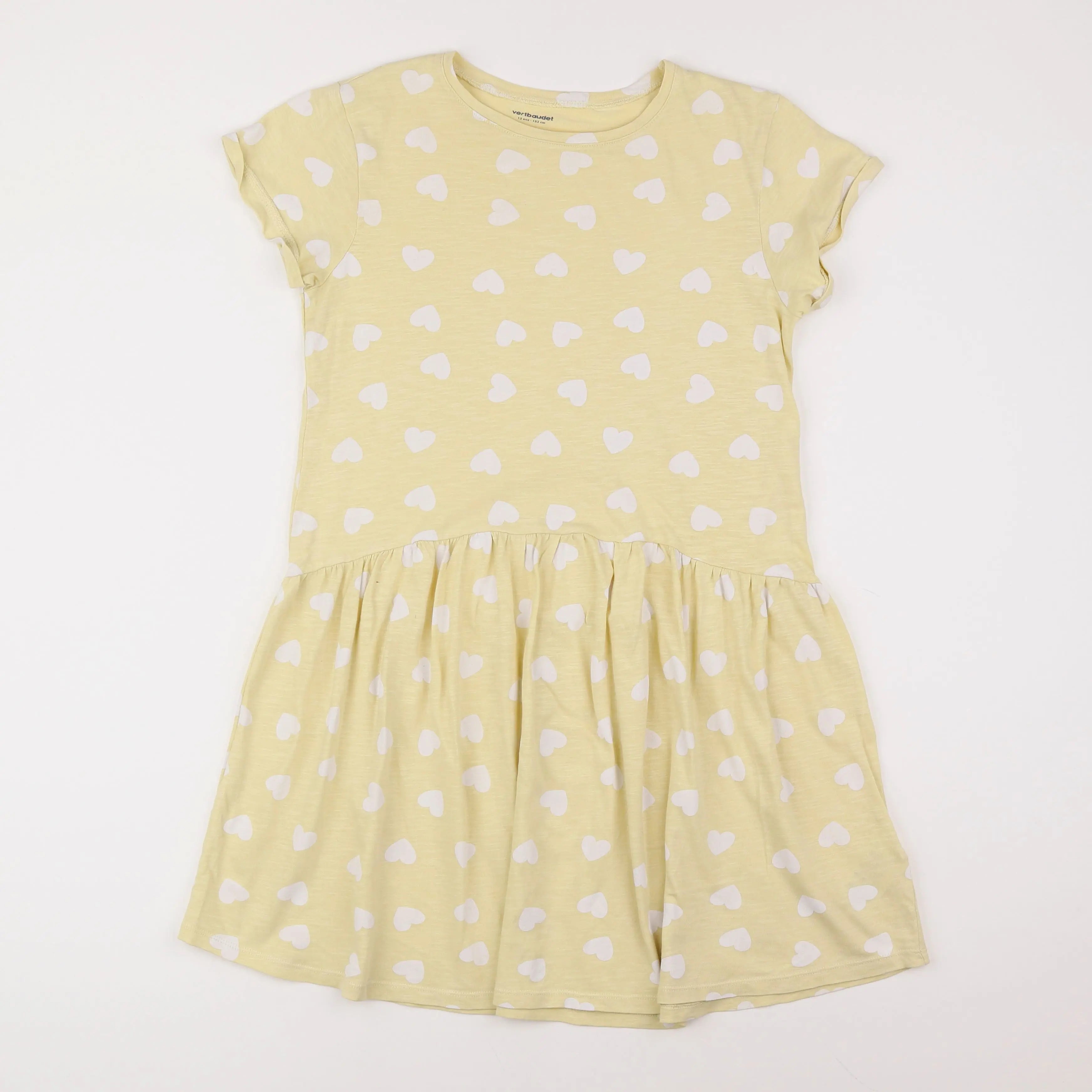 Vertbaudet - robe jaune - 12 ans