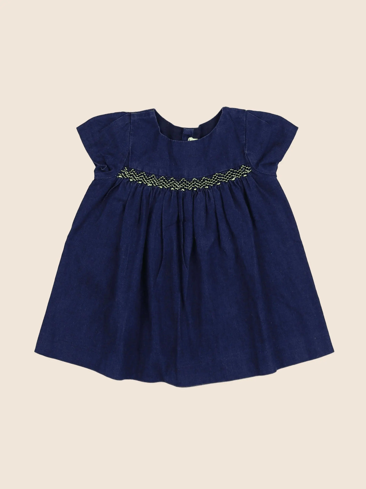 Jacadi - robe bleu - 12 mois
