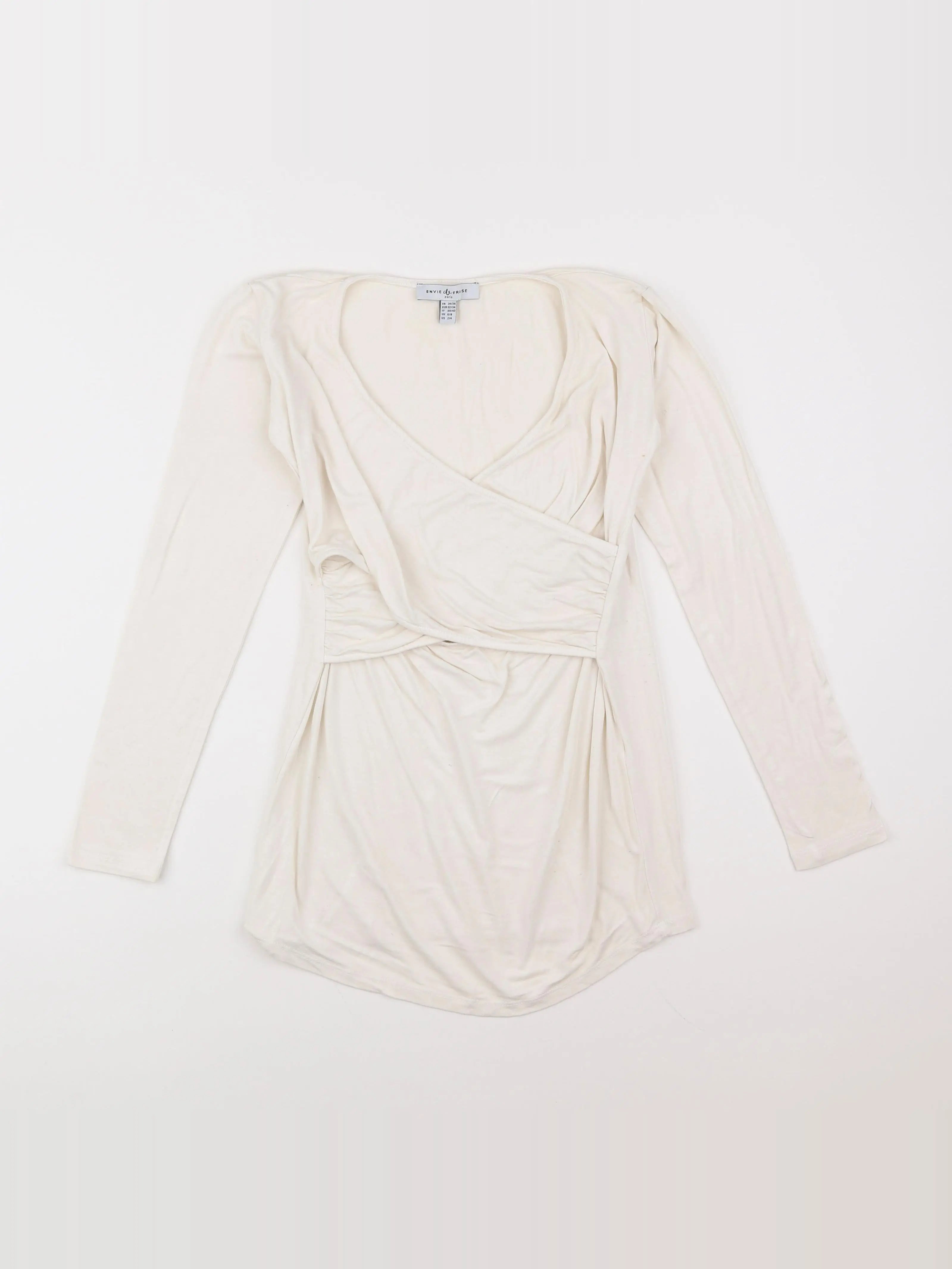 Envie de fraise - tee-shirt grossesse blanc - 34 à 36