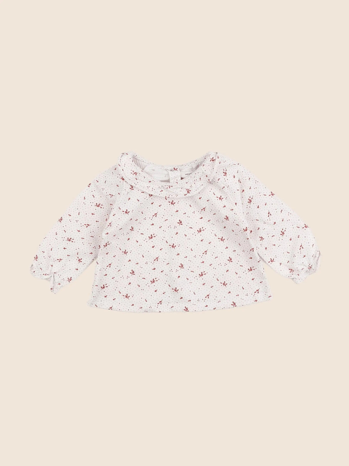 Vertbaudet - blouse beige - 6 mois
