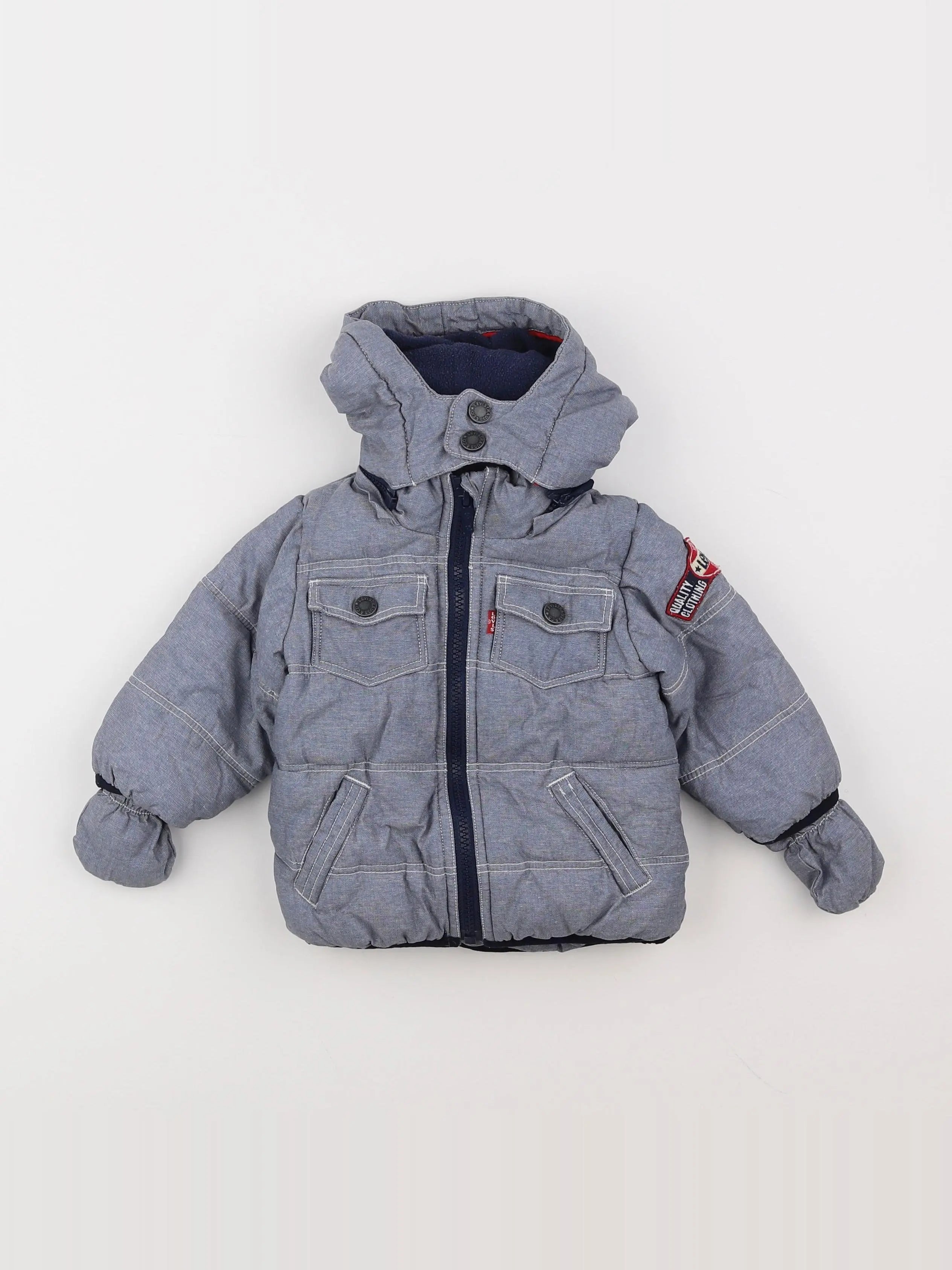 Levi's - doudoune bleu - 6 mois