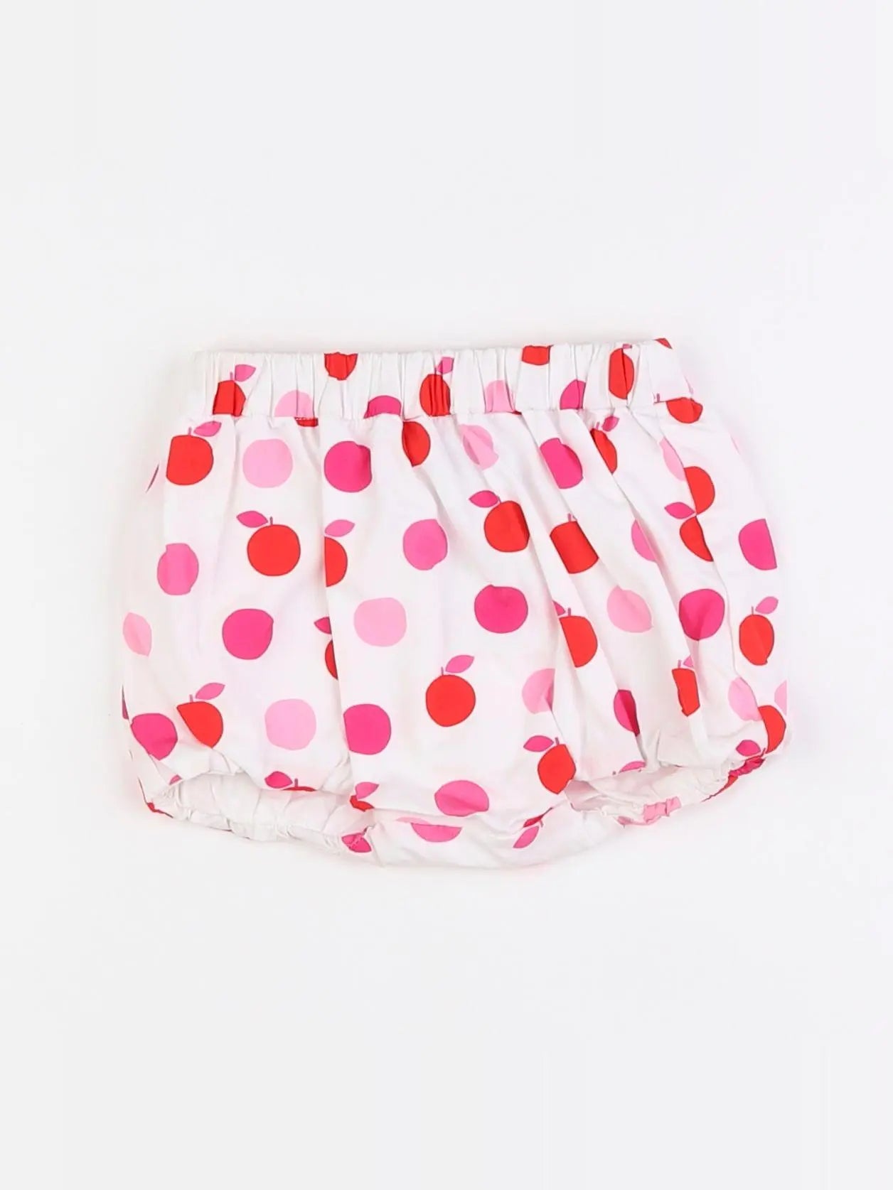 Jacadi - bloomer rose, rouge - 3 mois