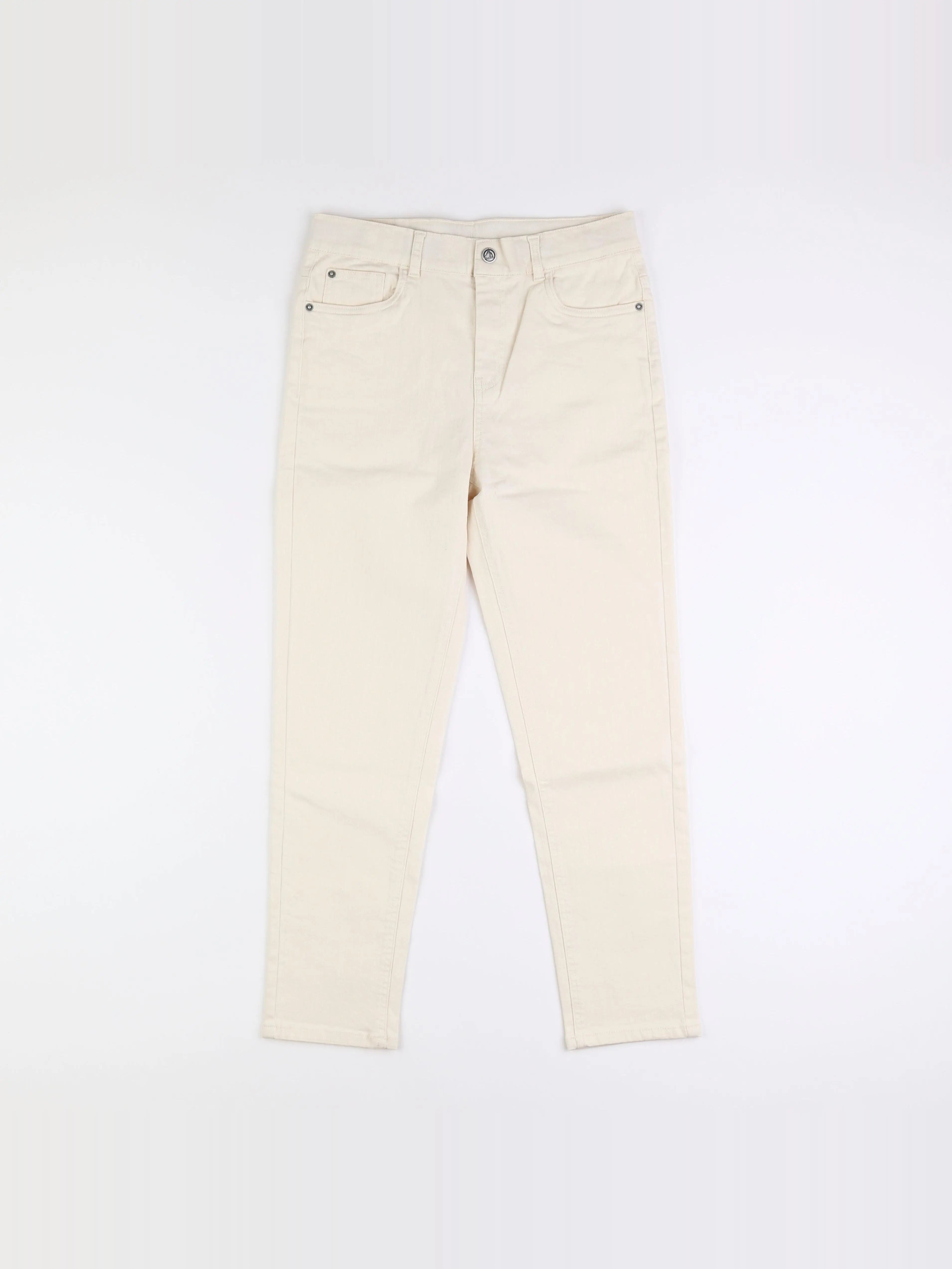 Petit Bateau - jean beige - 12 ans