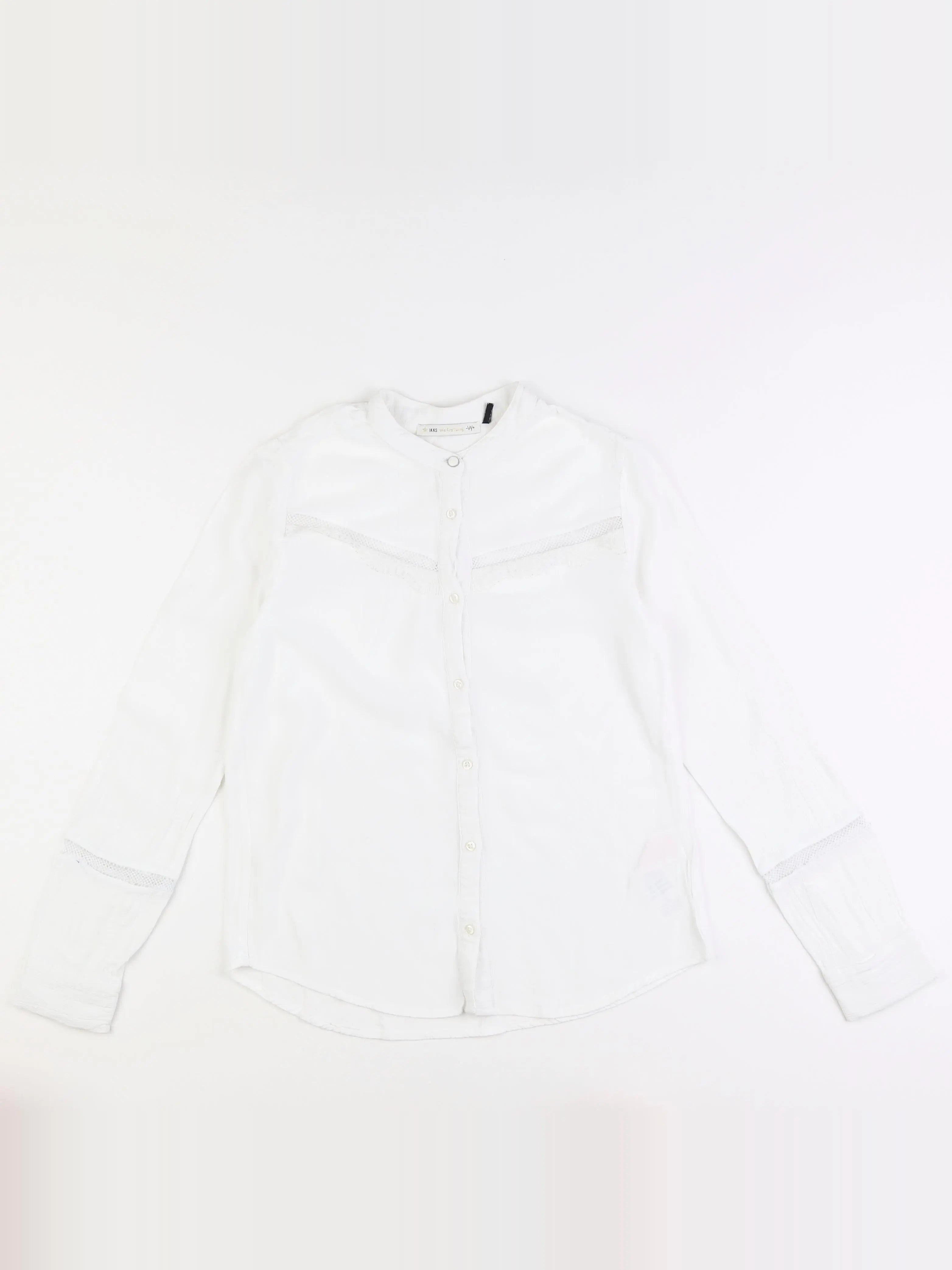 IKKS - blouse blanc - 10 ans