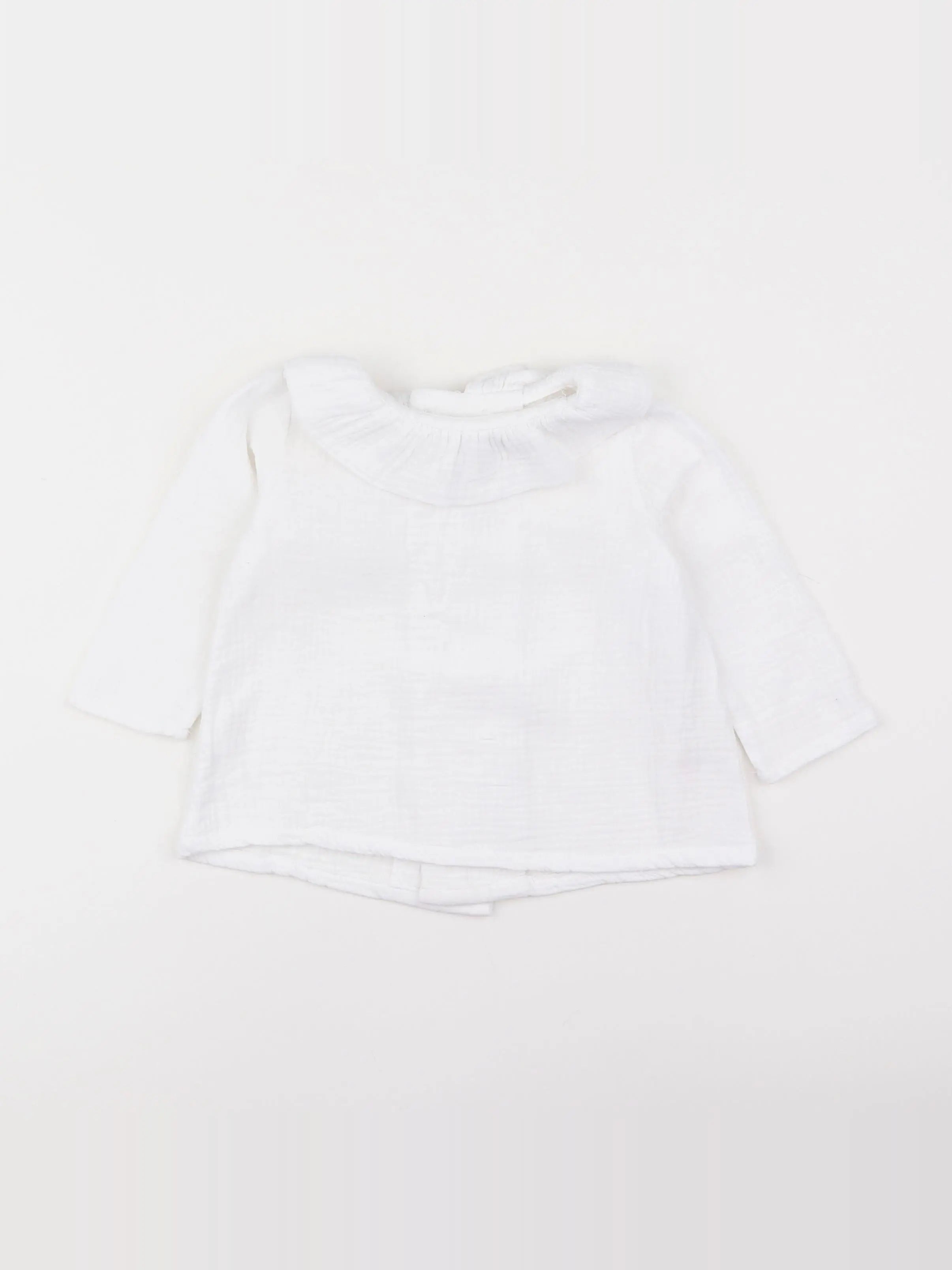 Frangin Frangine - blouse blanc - 12/18 mois