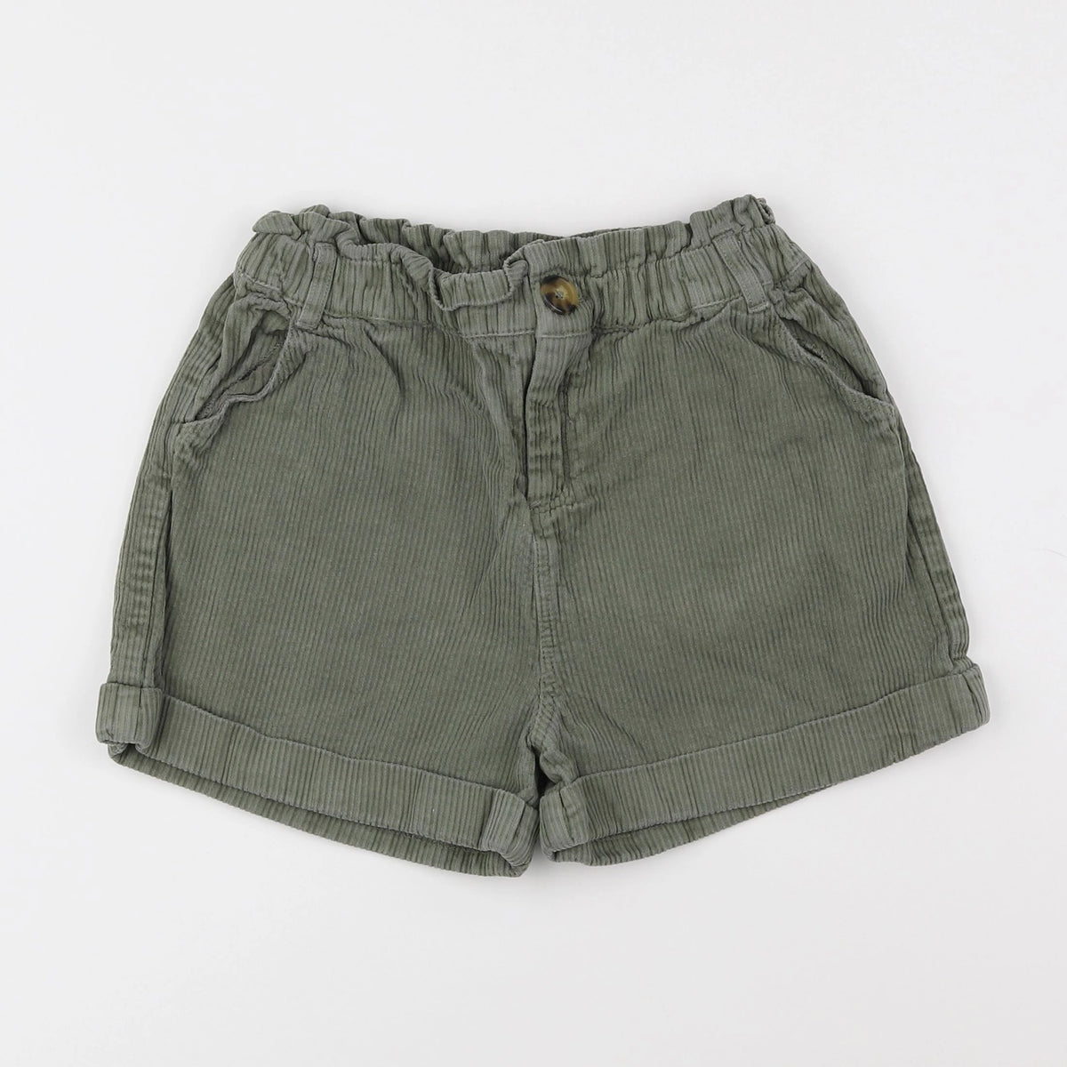 Vertbaudet - short vert - 10 ans