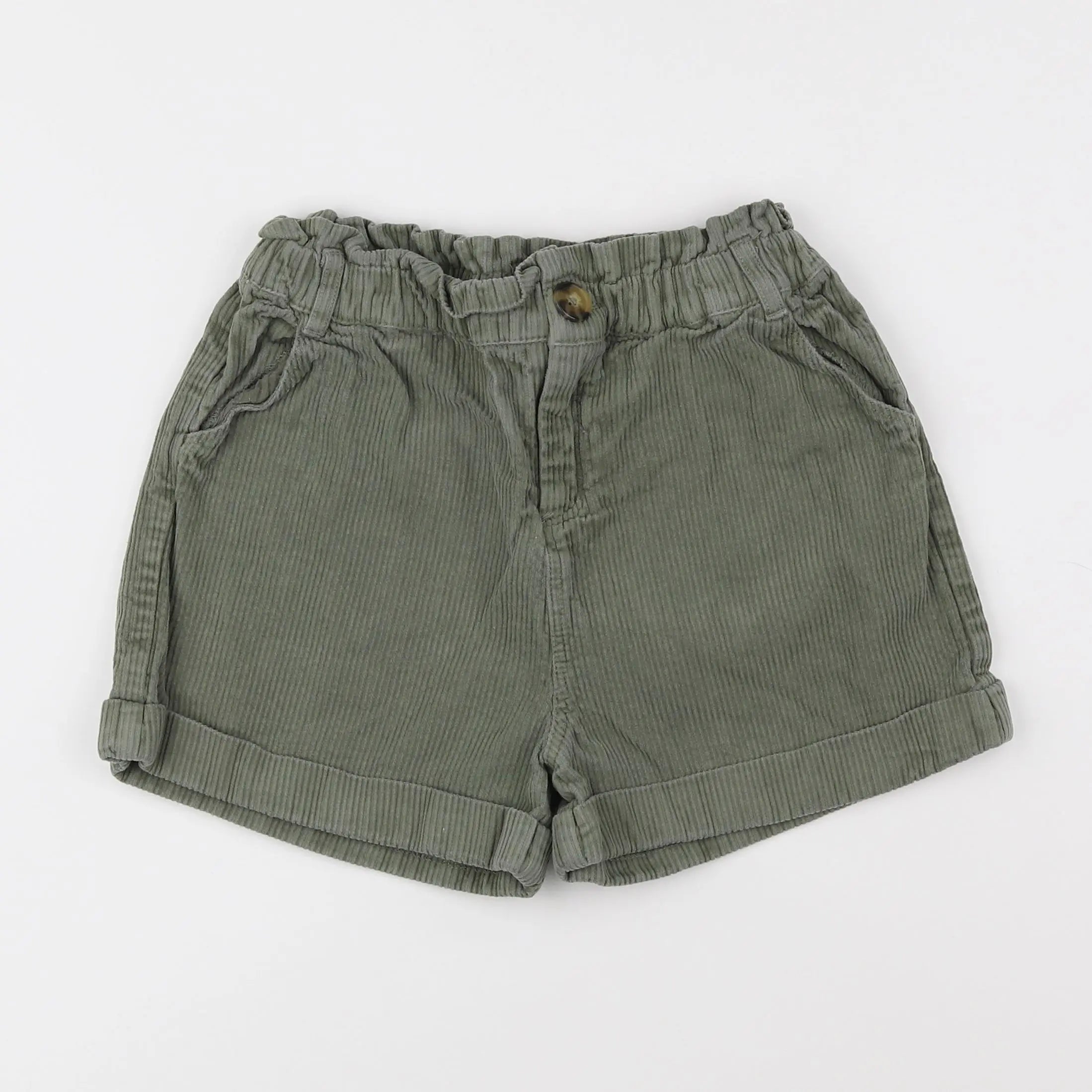 Vertbaudet - short vert - 10 ans