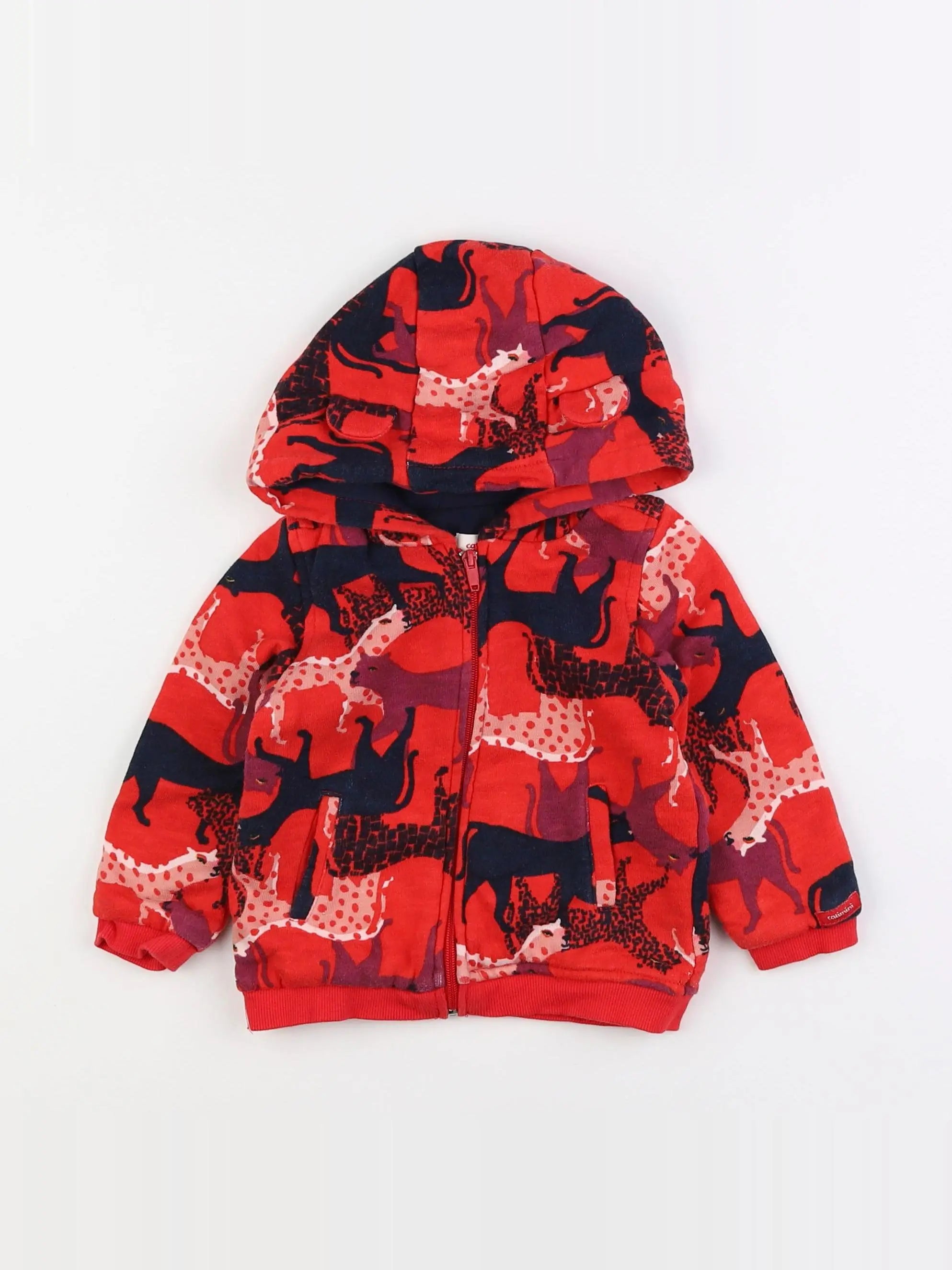 Catimini - gilet multicolore - 18 mois