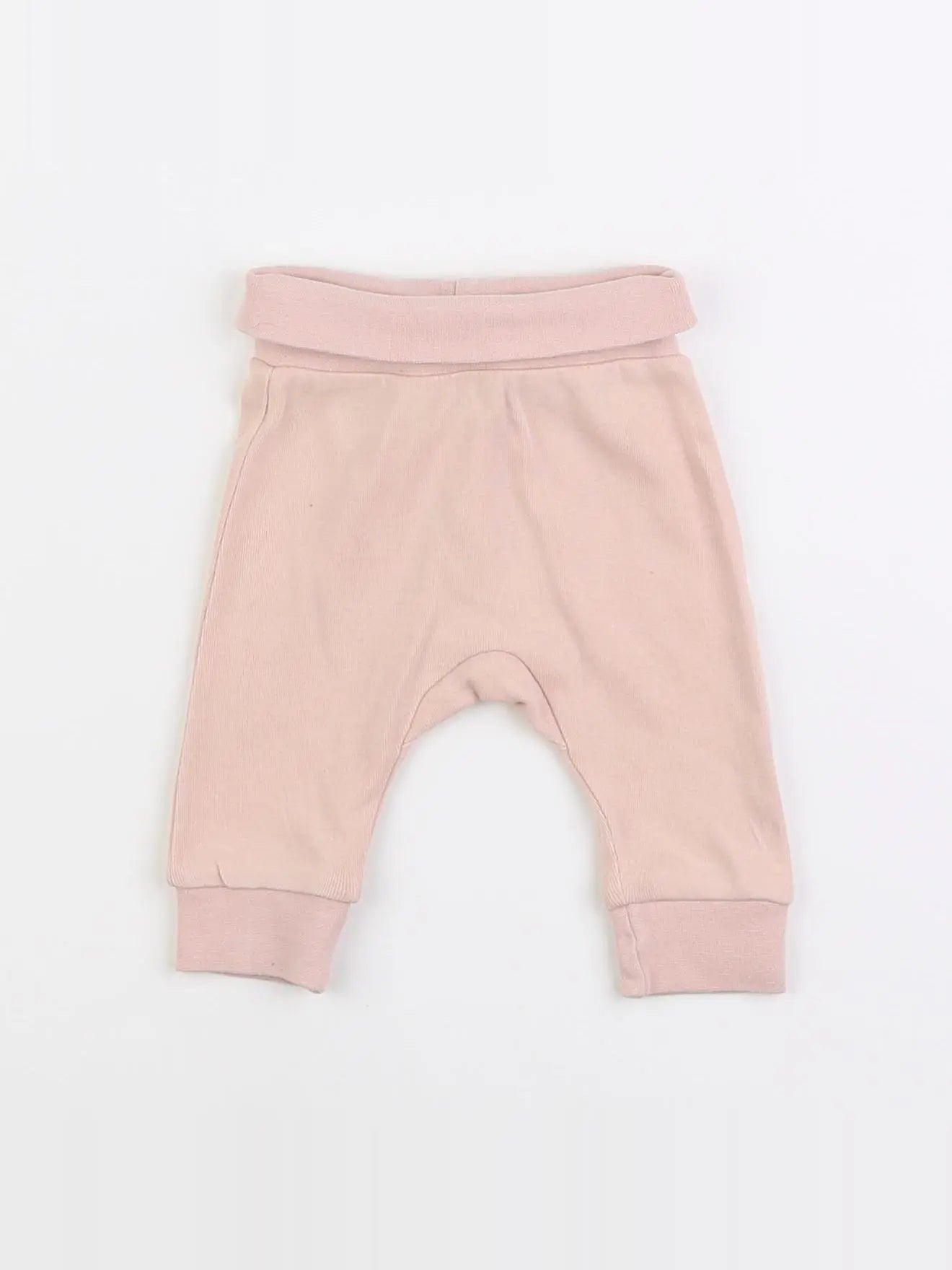 H&M - sarouel rose - 0/1 mois