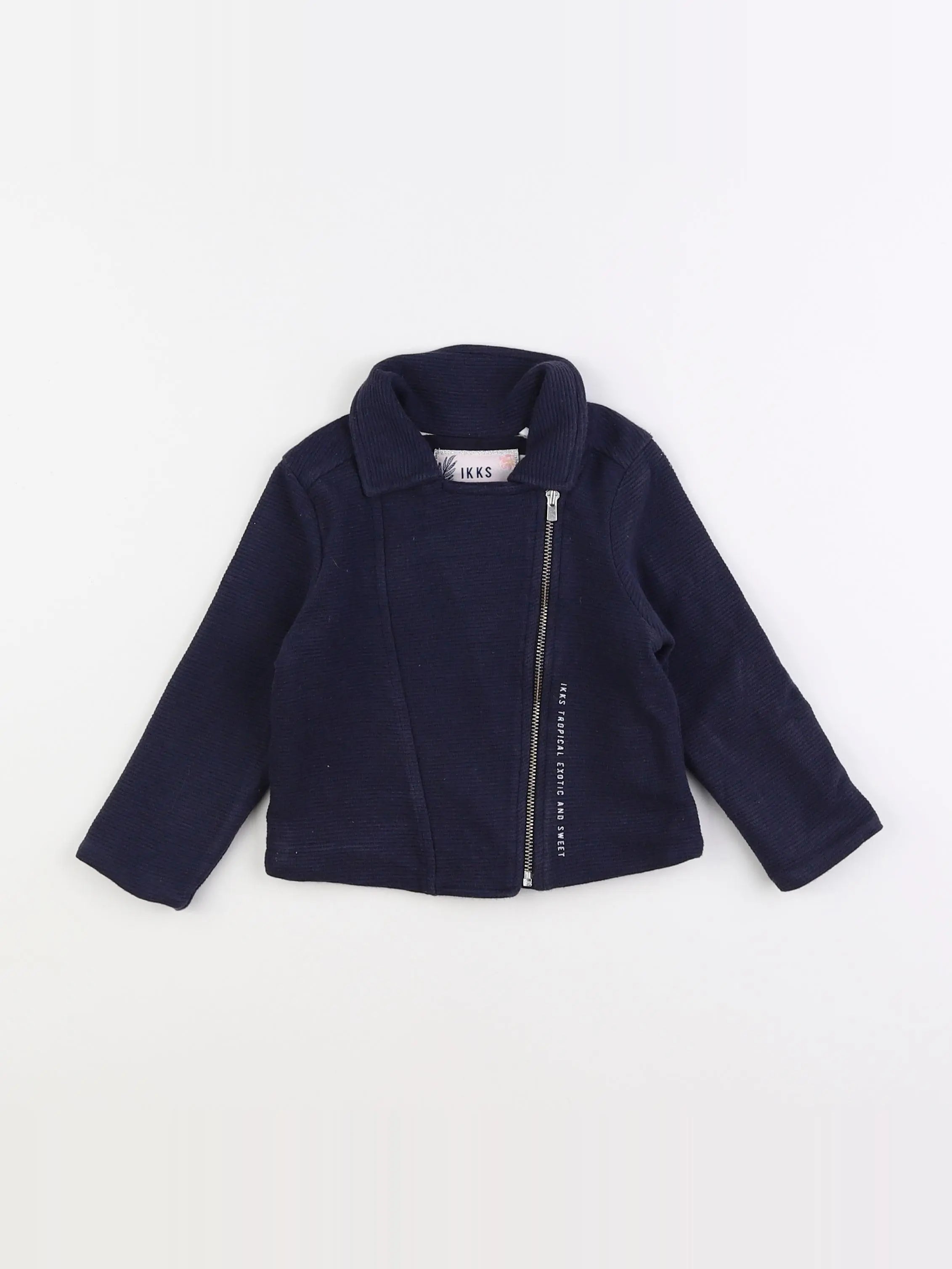 IKKS - veste bleu - 2 ans