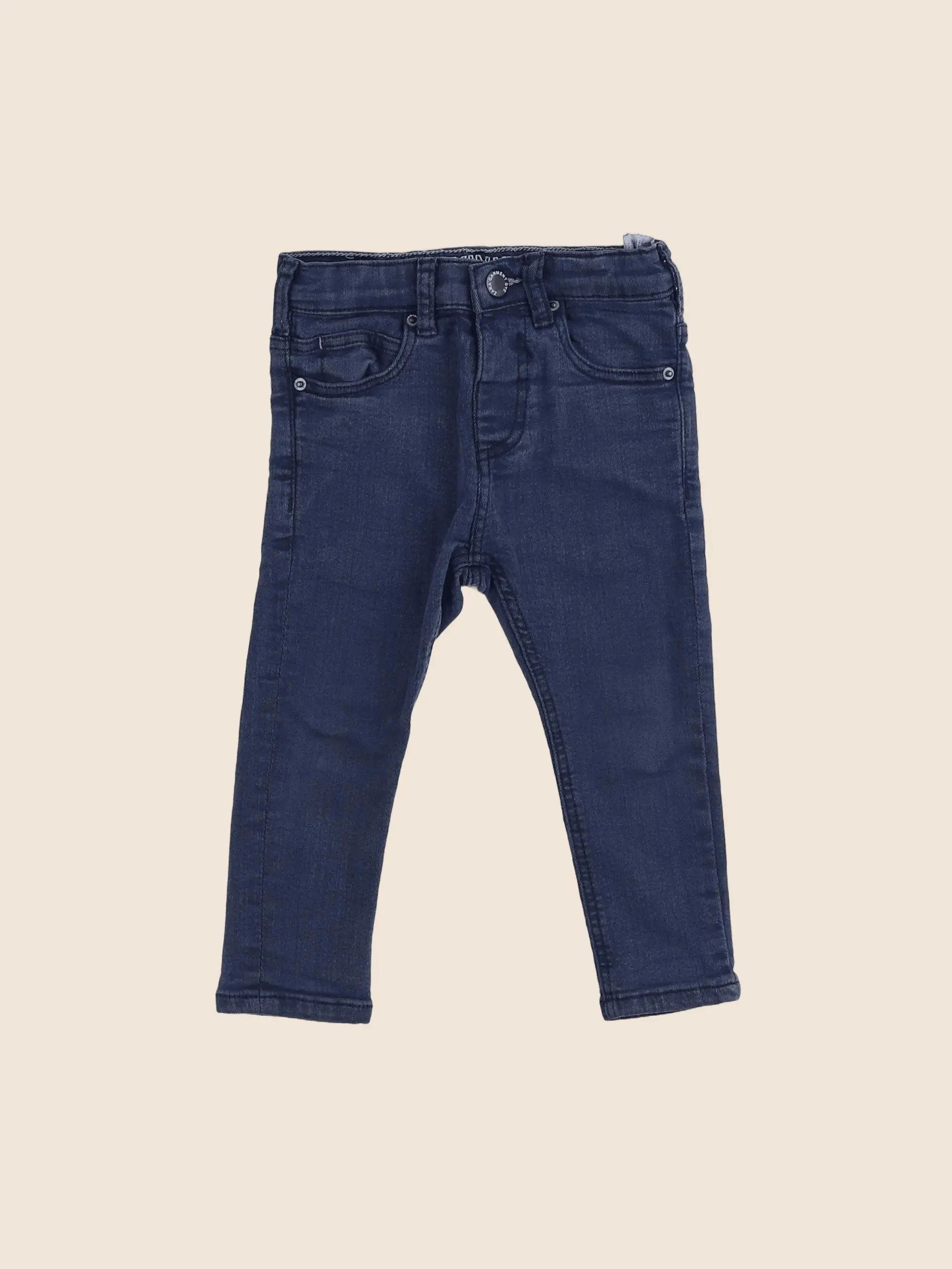 Zara - jean gris - 12/18 mois