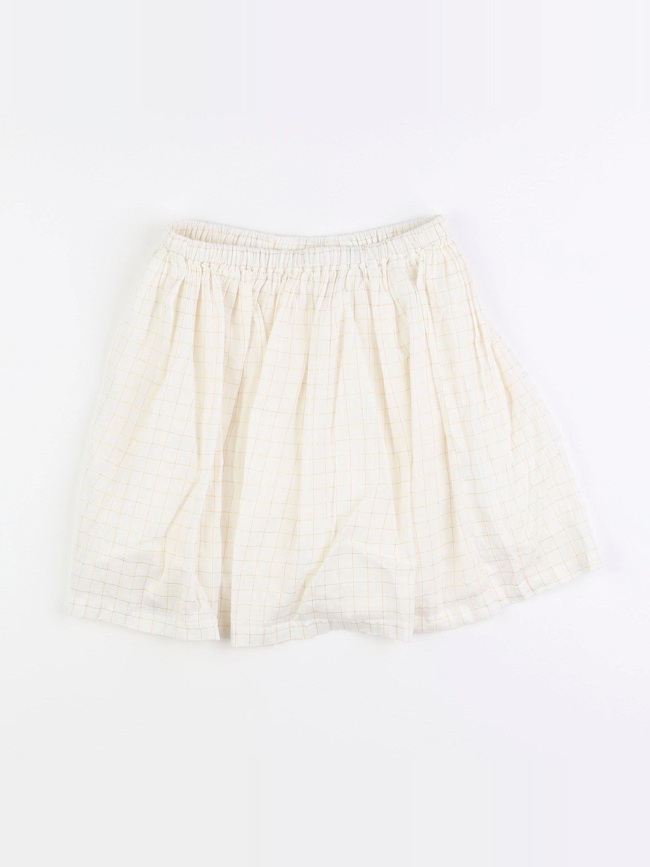 Bonton - jupe beige, or - 12 ans