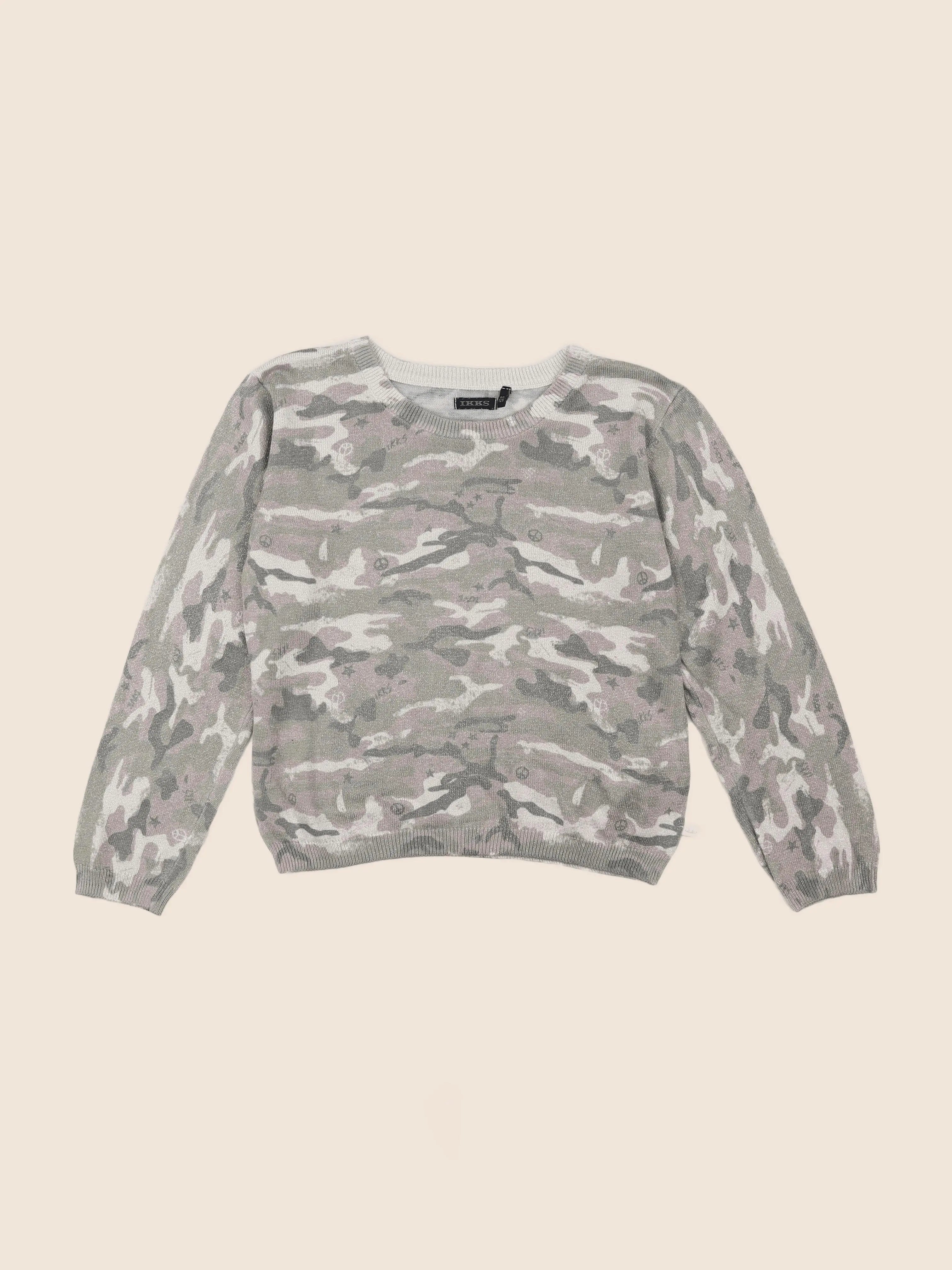 IKKS - pull multicolore - 8 ans