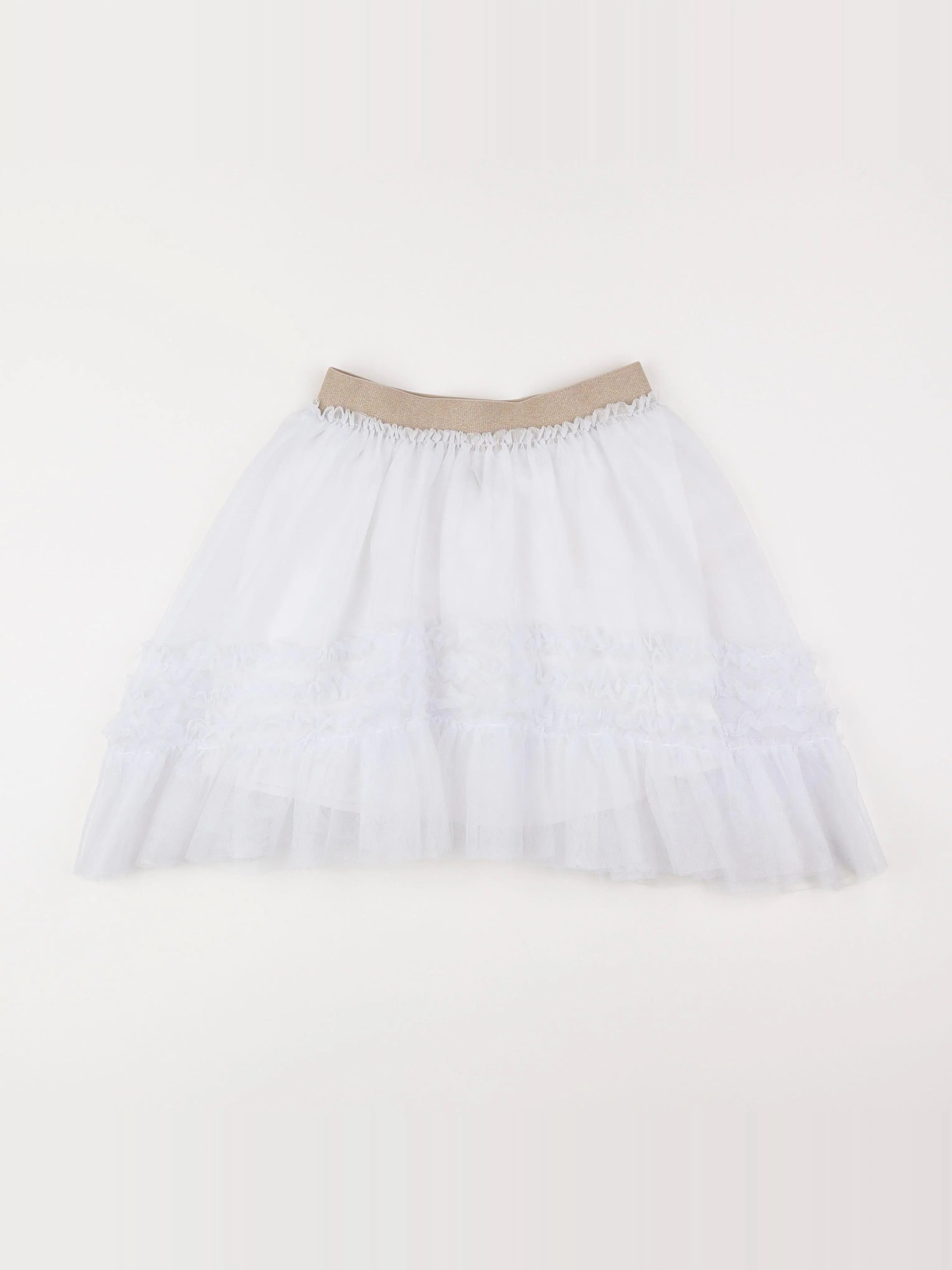 IKKS - jupe blanc - 8 ans