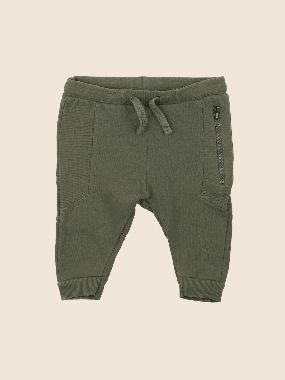 Zara - jogging vert - 3/6 mois