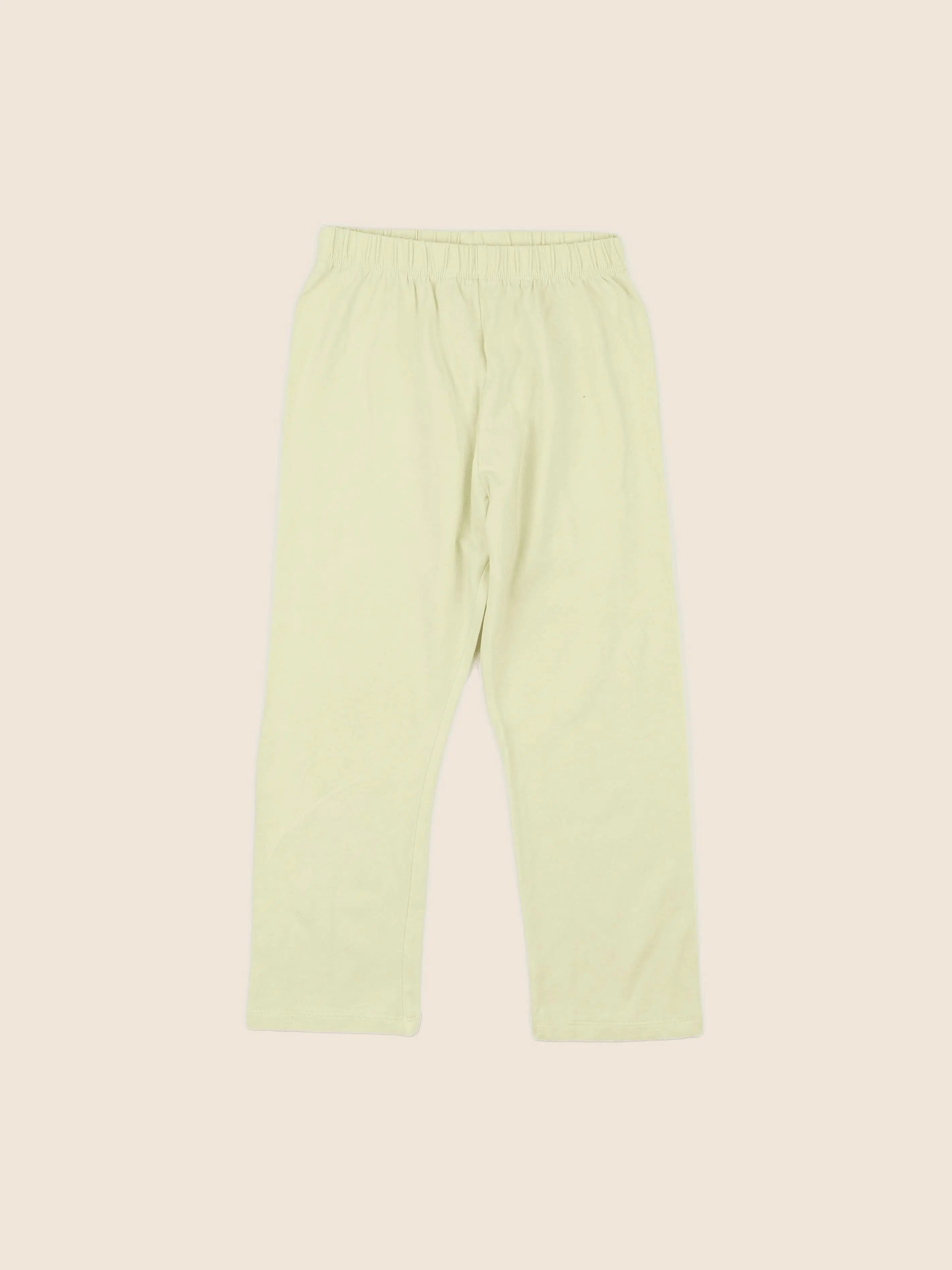 Vertbaudet - legging jaune - 10 ans