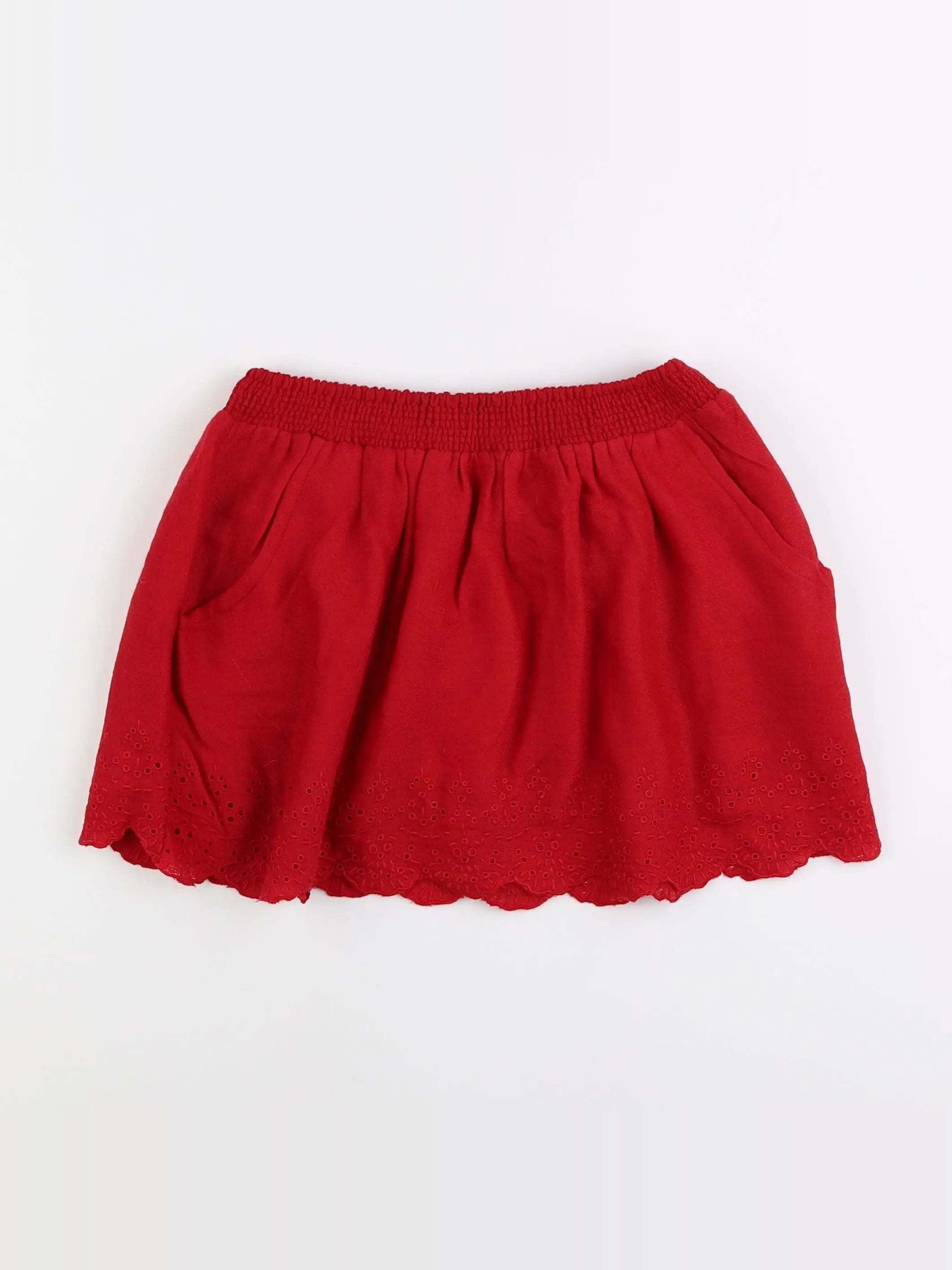 La Redoute - jupe rouge - 12 ans