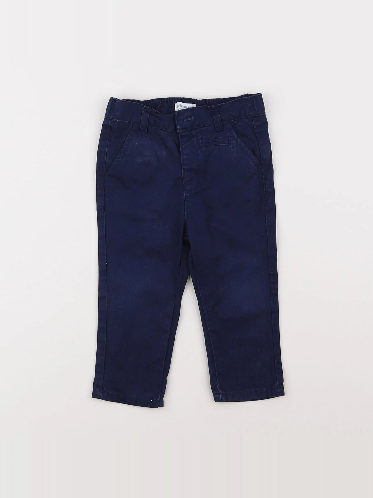 Vertbaudet - pantalon bleu - 18 mois