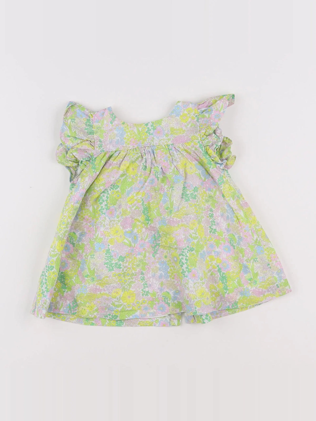 Jacadi - robe liberty multicolore - 6 mois