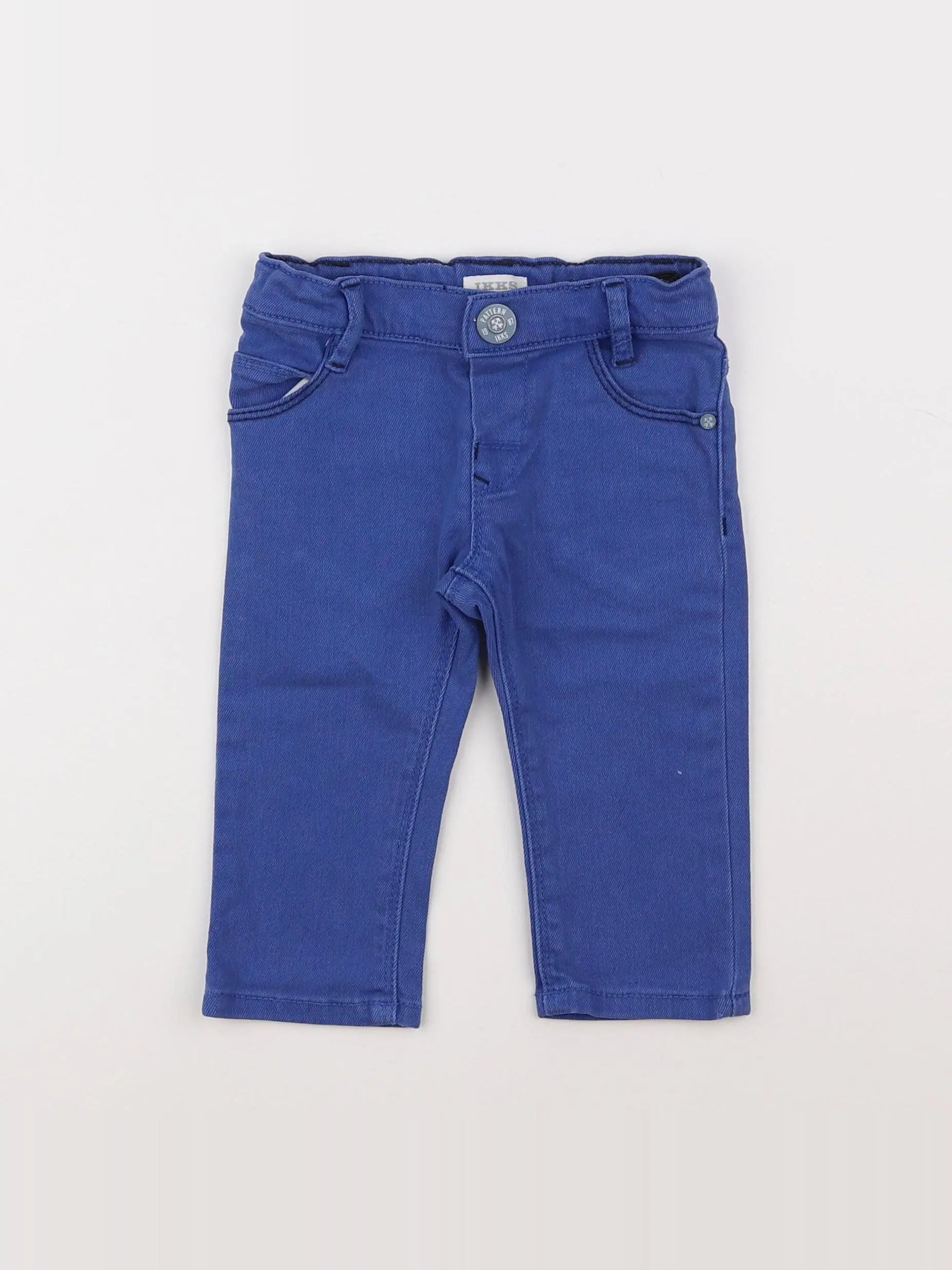 IKKS - jean bleu - 12 mois