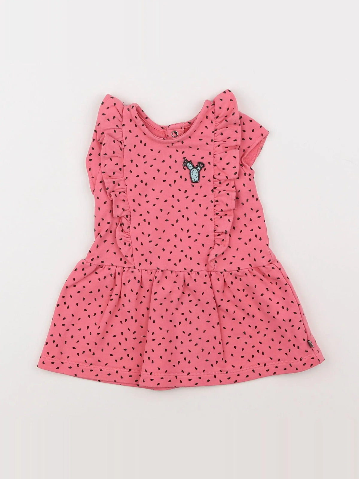 IKKS - robe rose - 6 mois