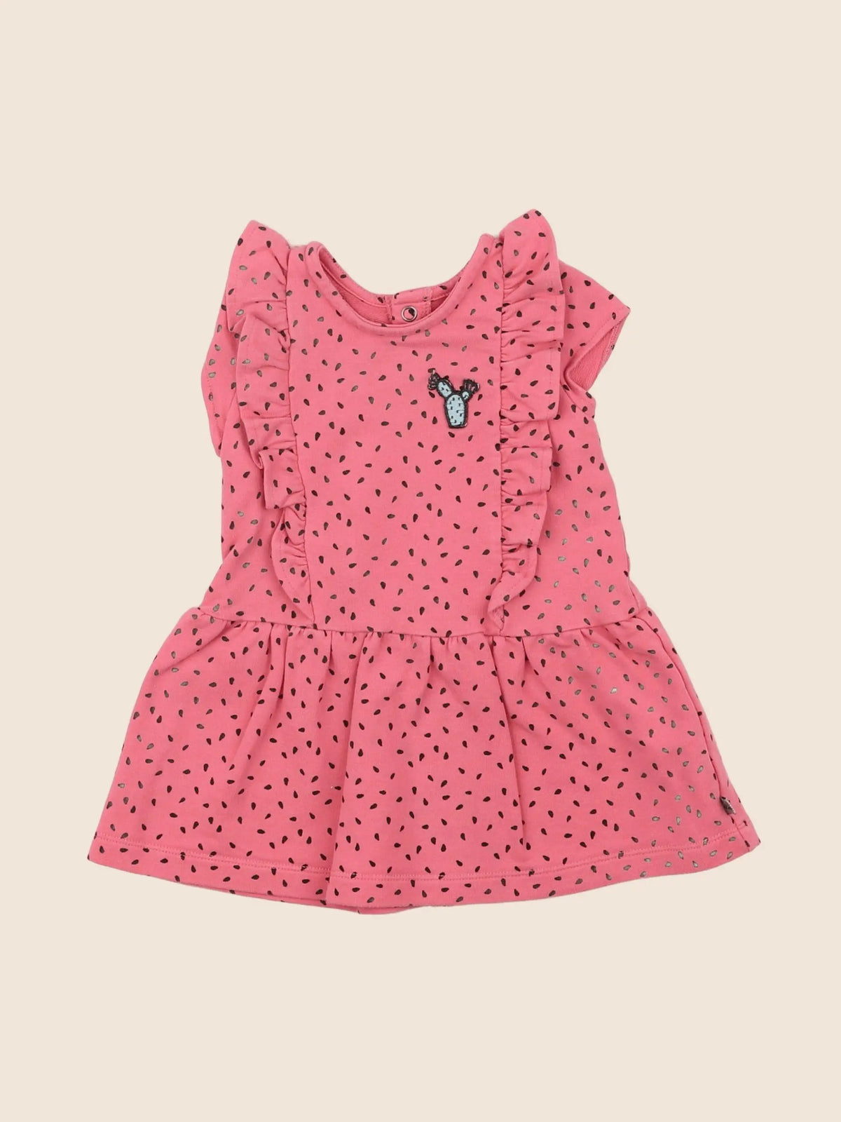 IKKS - robe rose - 6 mois