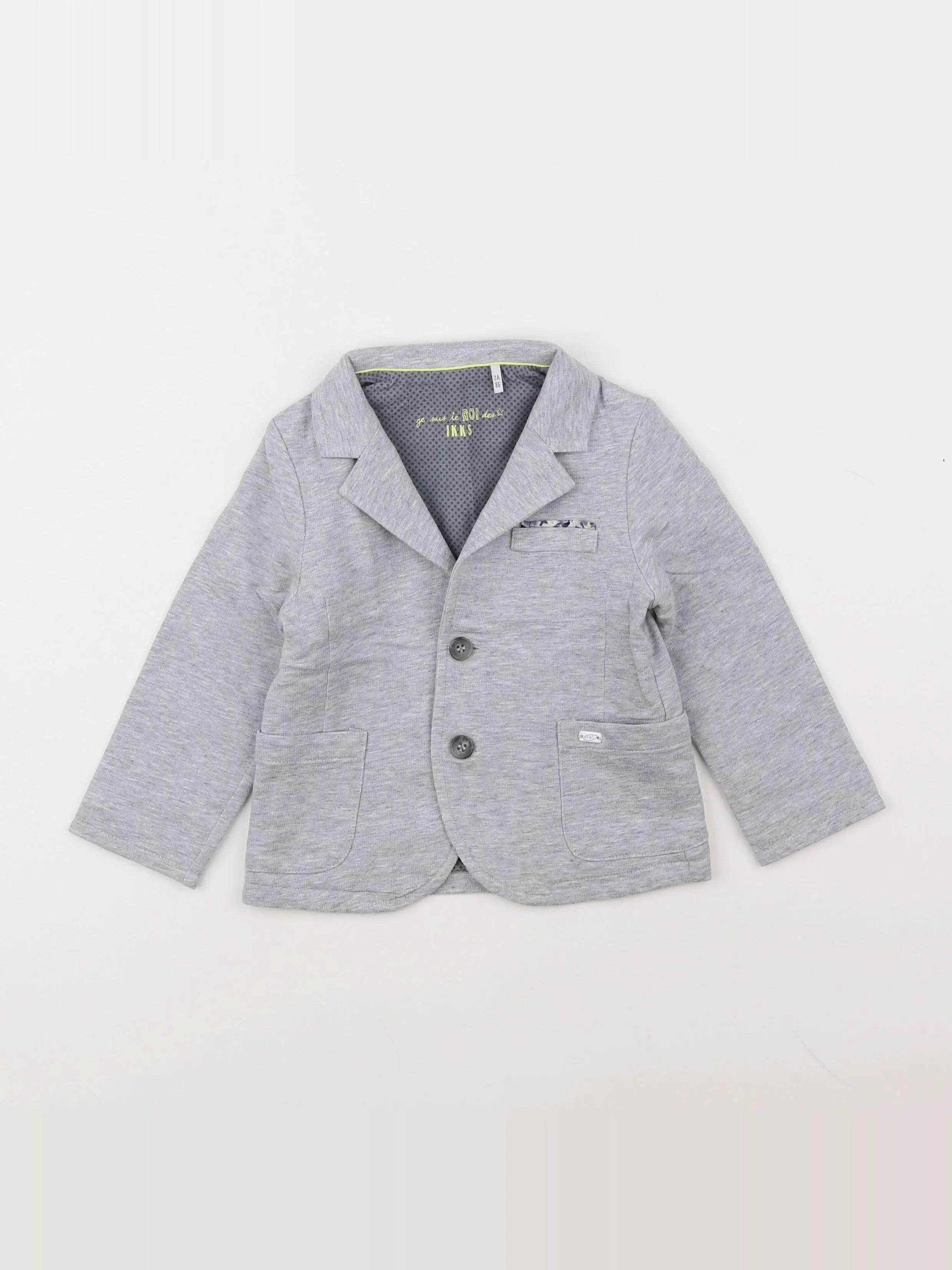 IKKS - veste gris - 2 ans