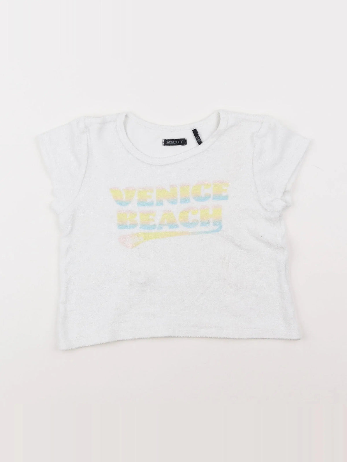 IKKS - tee-shirt blanc - 4 ans