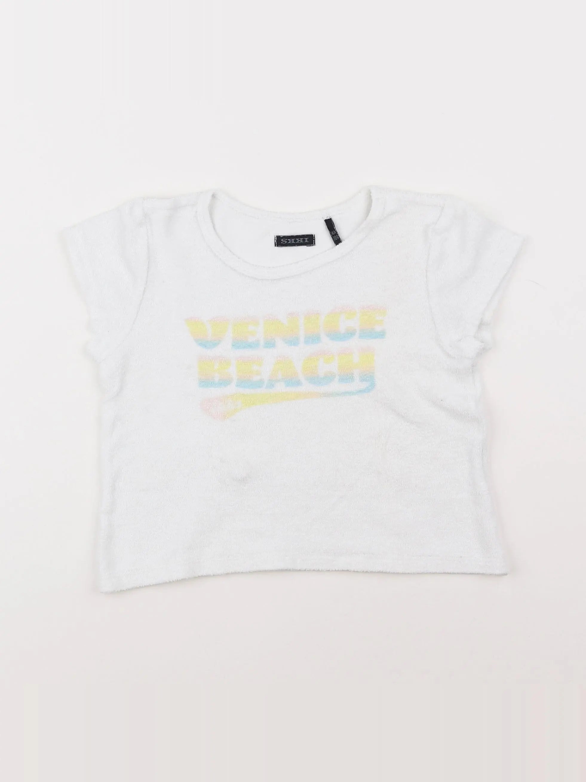 IKKS - tee-shirt blanc - 4 ans
