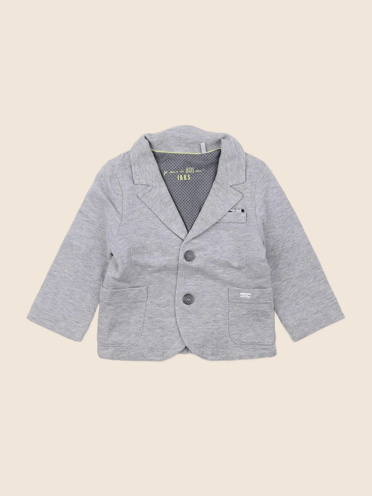 IKKS - veste gris - 6 mois