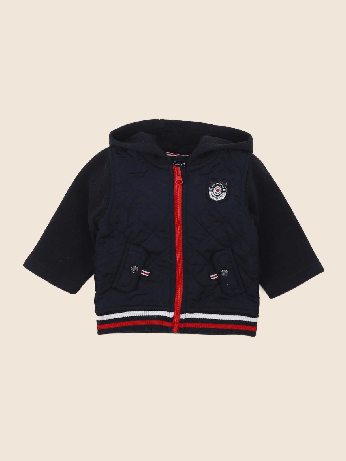 Terre de marins - veste bleu - 6 mois