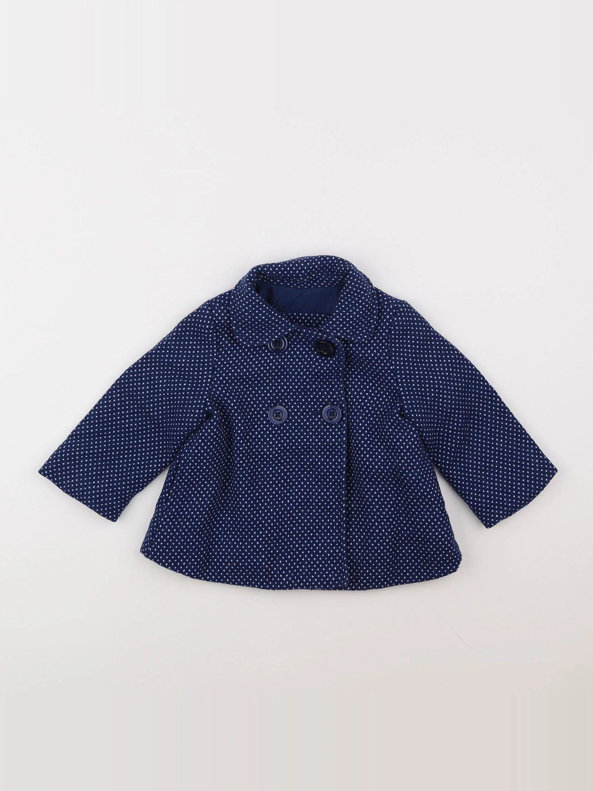 GAP - manteau bleu - 12/18 mois