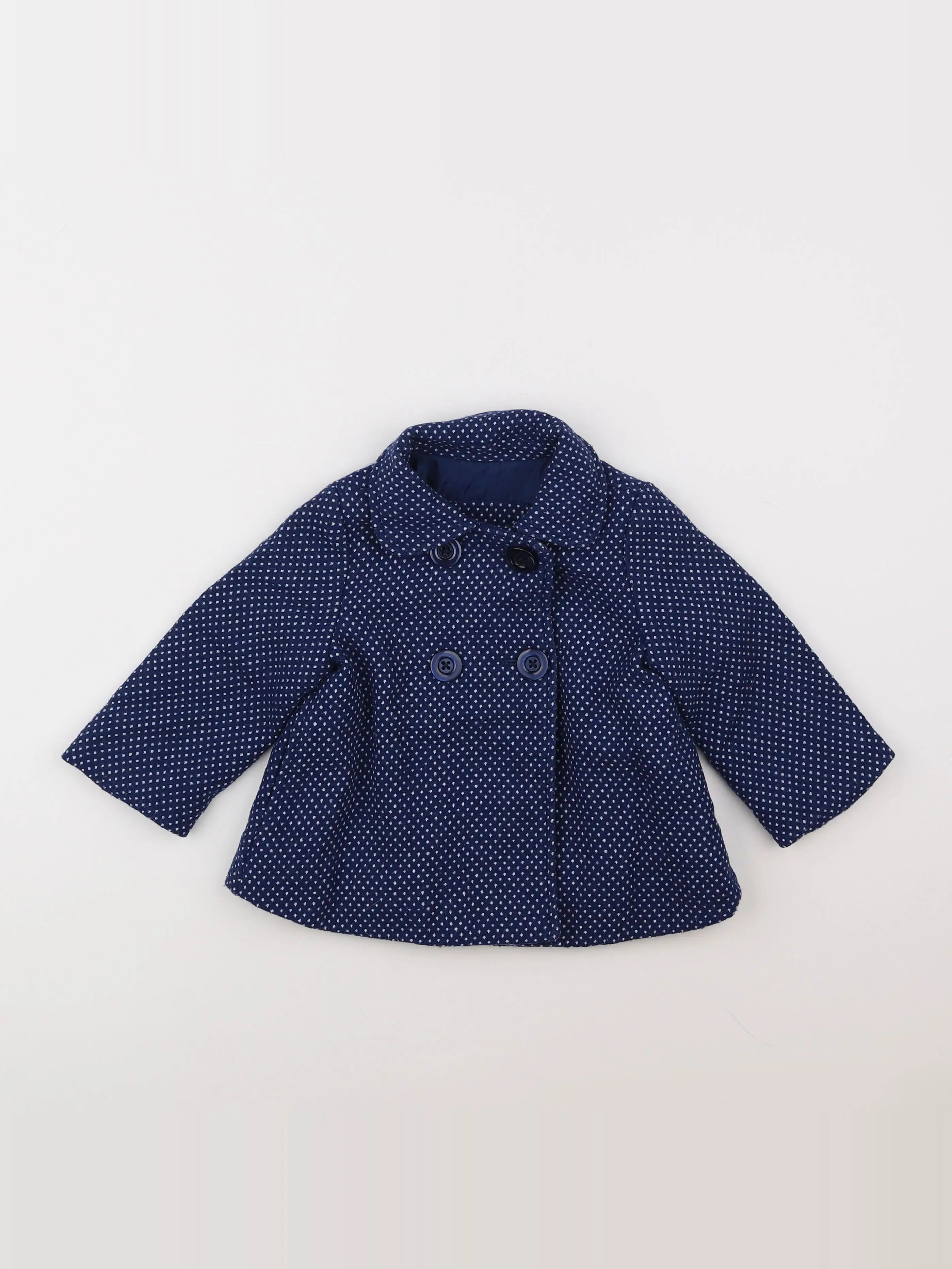 GAP - manteau bleu - 12/18 mois