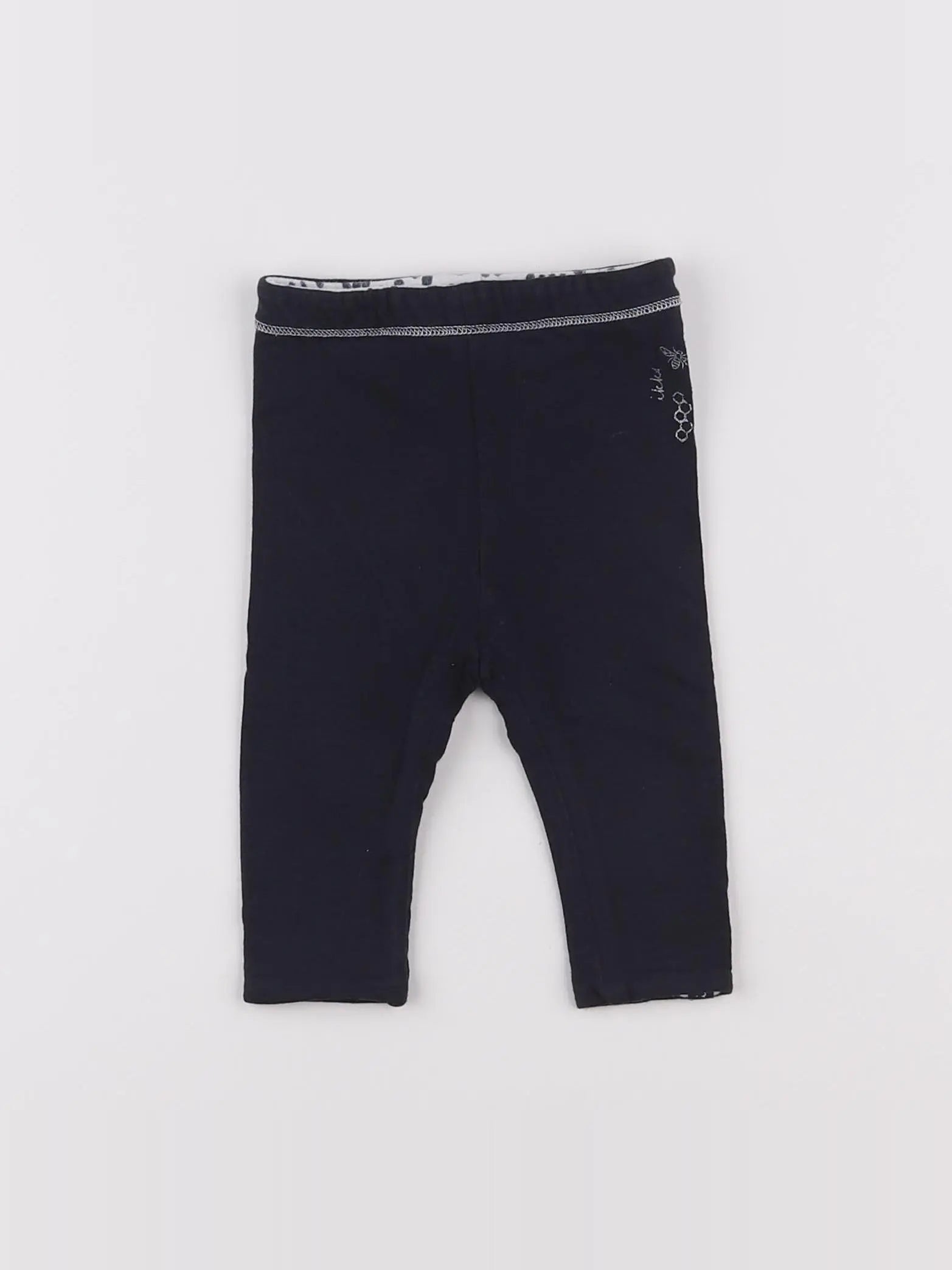 IKKS - legging bleu - 3 mois