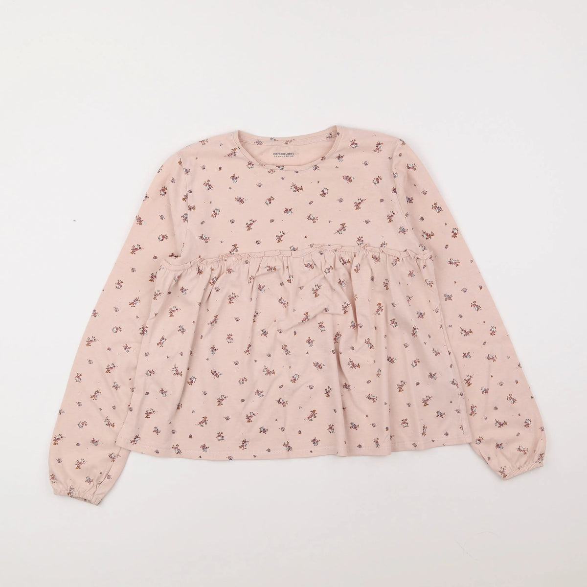 Vertbaudet - tee-shirt rose - 10 ans
