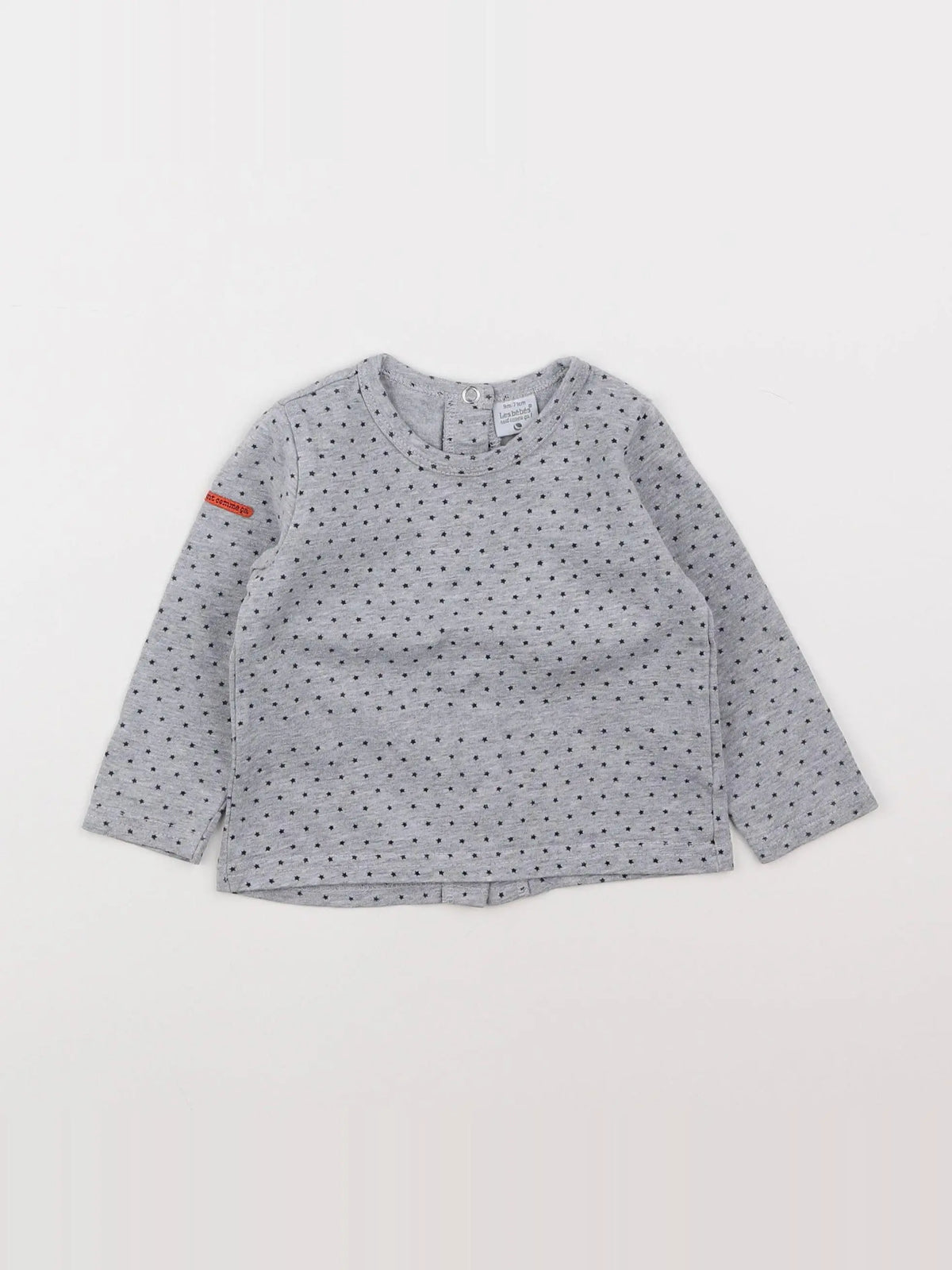 Absorba - tee-shirt gris - 9 mois