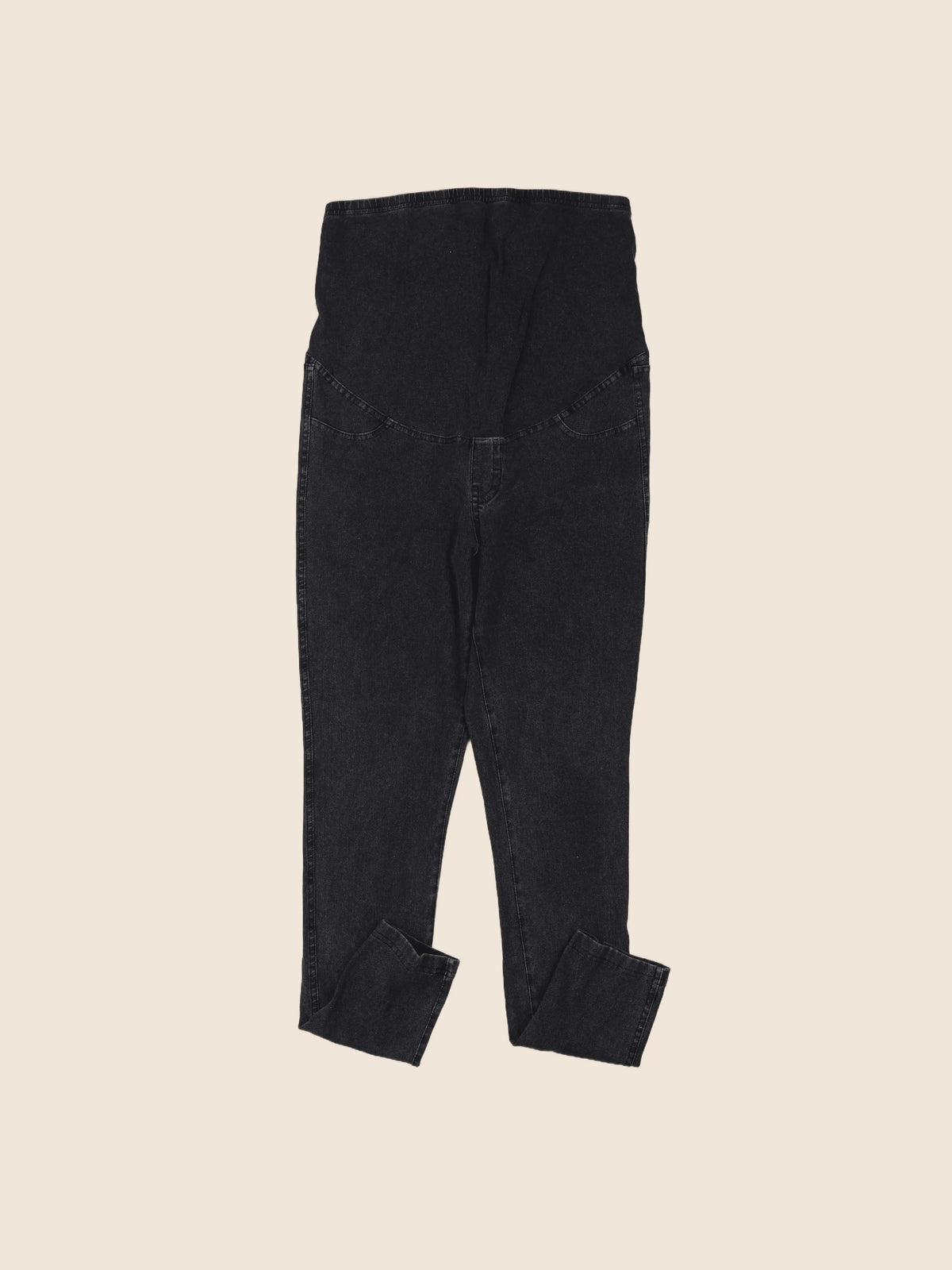 H&M - jean grossesse gris - 38